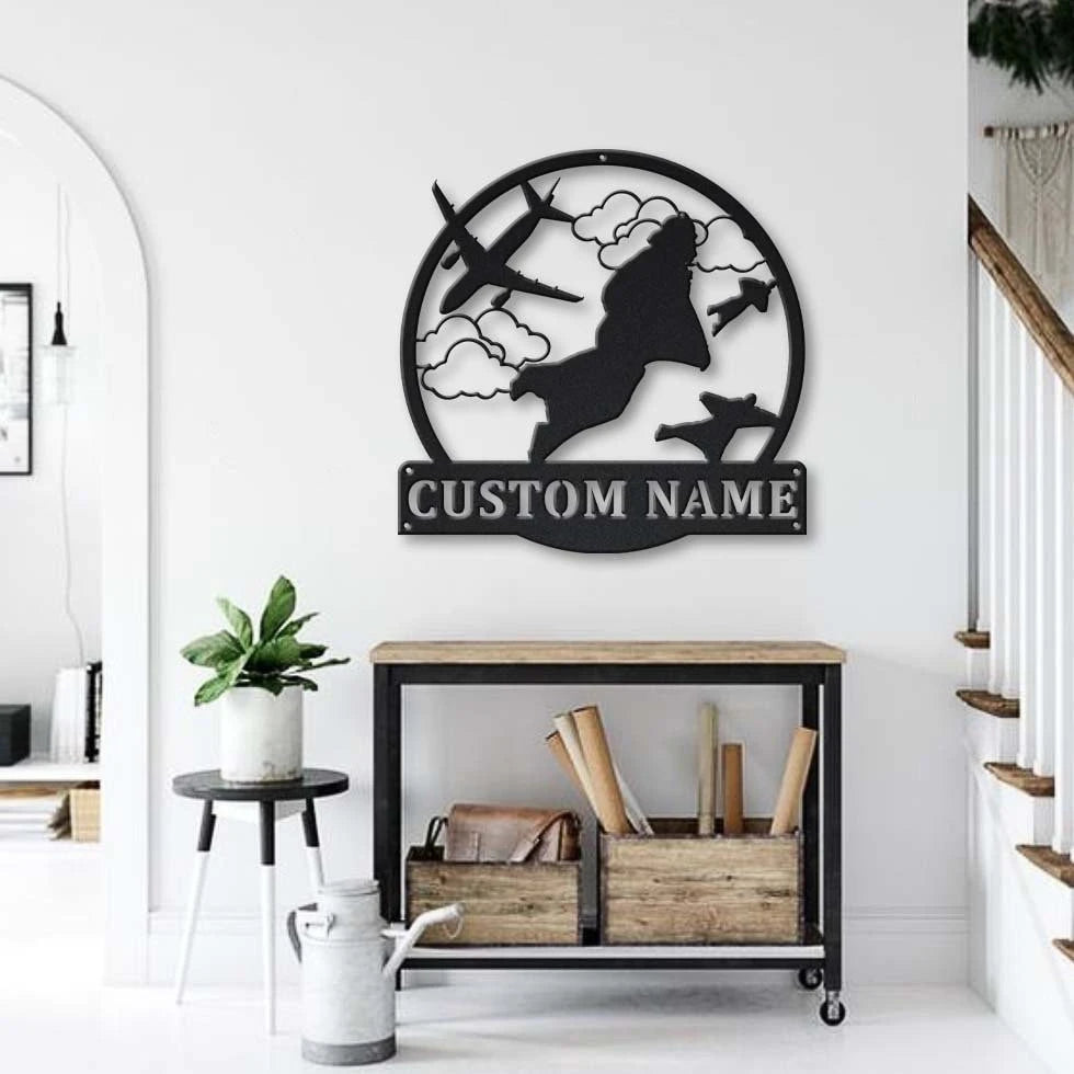 Personalized Base Jumping Monogram Metal Sign Art, Custom Base Jumping Metal Sign, Hobbie Gifts, Sport Gift, Birthday Gift, Laser Cut Metal Signs Custom Gift Ideas