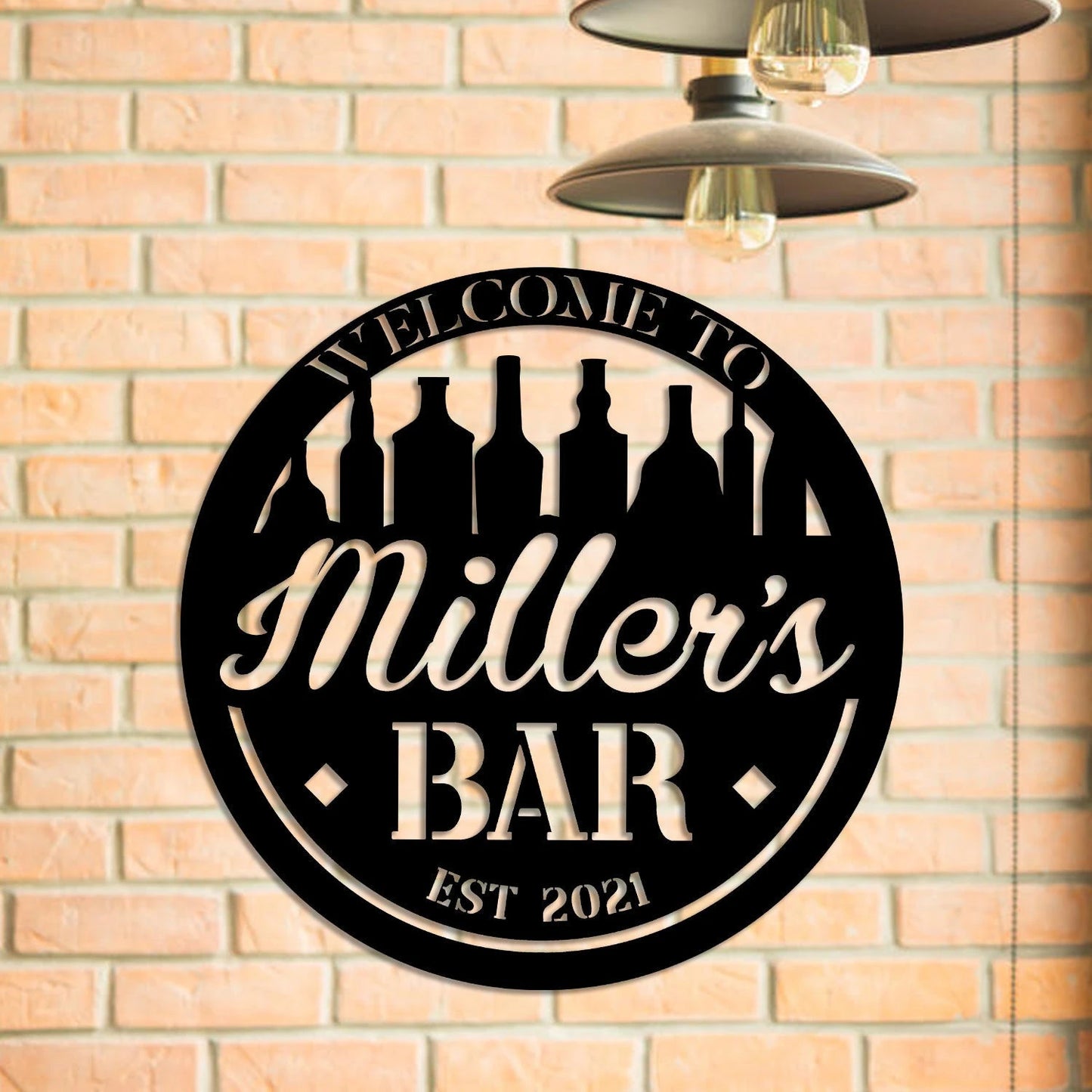Personalized Metal Bar Sign, Custom Pub, Tap, Lounge, Caf, Home Wall Decor, Metal Laser Cut Metal Signs Custom Gift Ideas