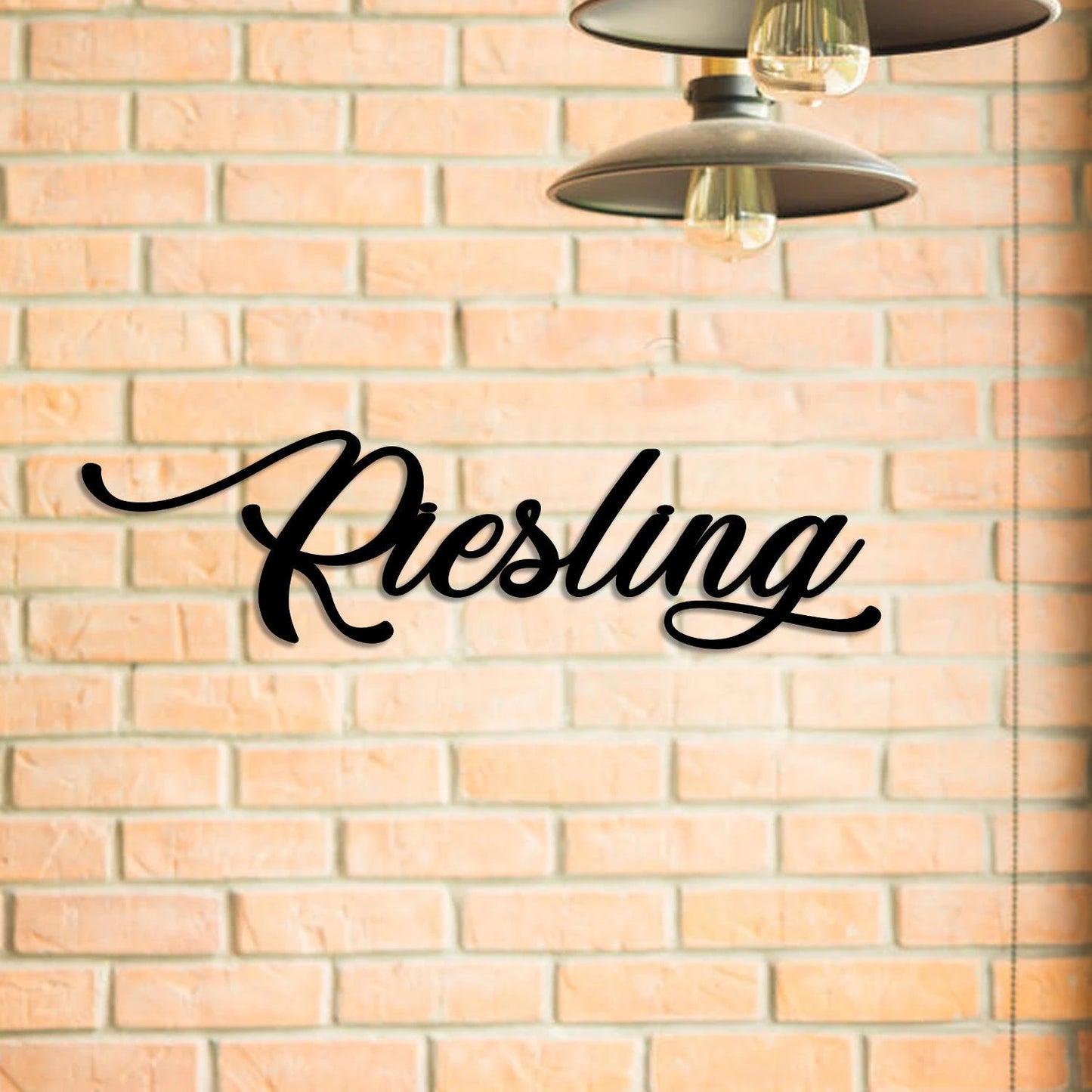 Riesling Wine Metal Bar Sign, Pub, Tap, Wall Decor, Wedding Art Gift For Him her, Metal Laser Cut Metal Signs Custom Gift Ideas