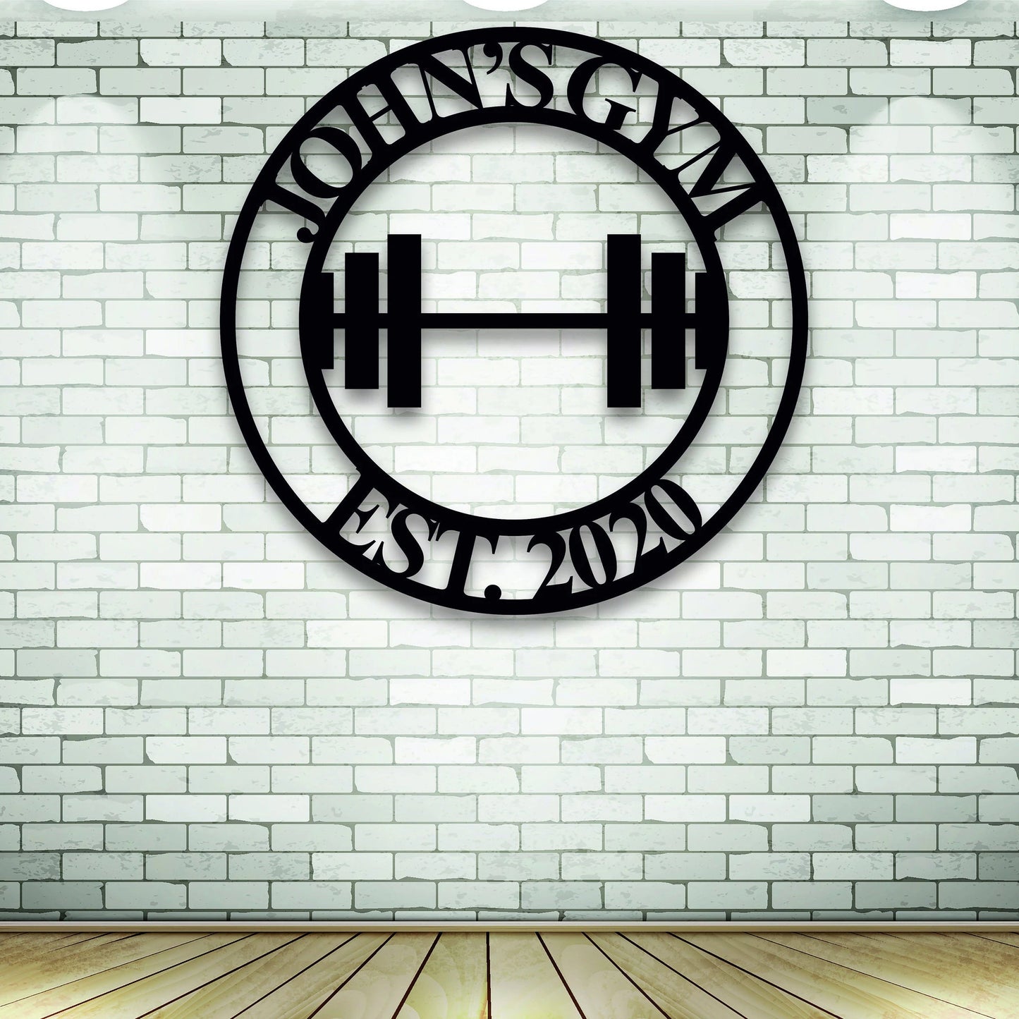 Gym Sign, Personalized Home Gym Sign, Custom Metal Gym Sign, Home Gym Sign, Cross Fit Sign, Metal Wall Decor, Metal Wall Art, Metal Sign Laser Cut Metal Signs Custom Gift Ideas