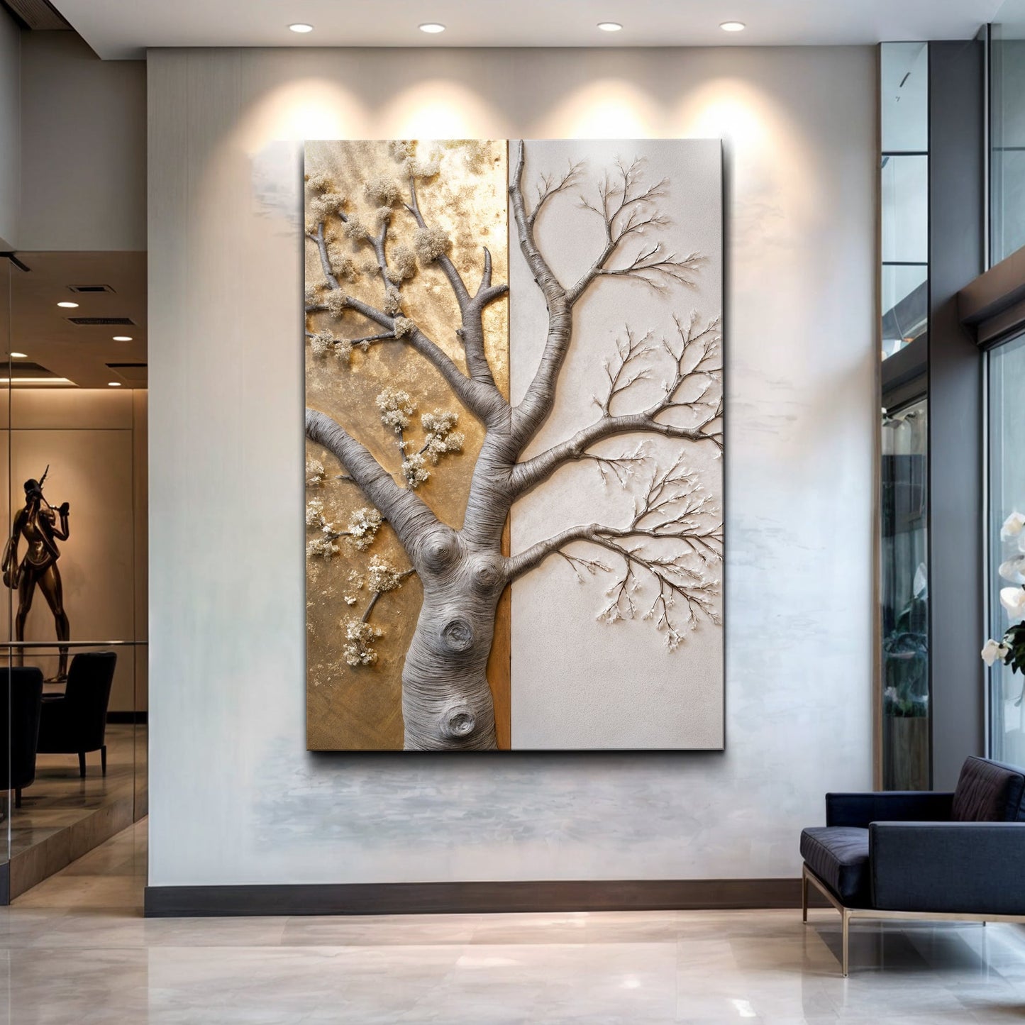 Tree American Basswood Wall Art