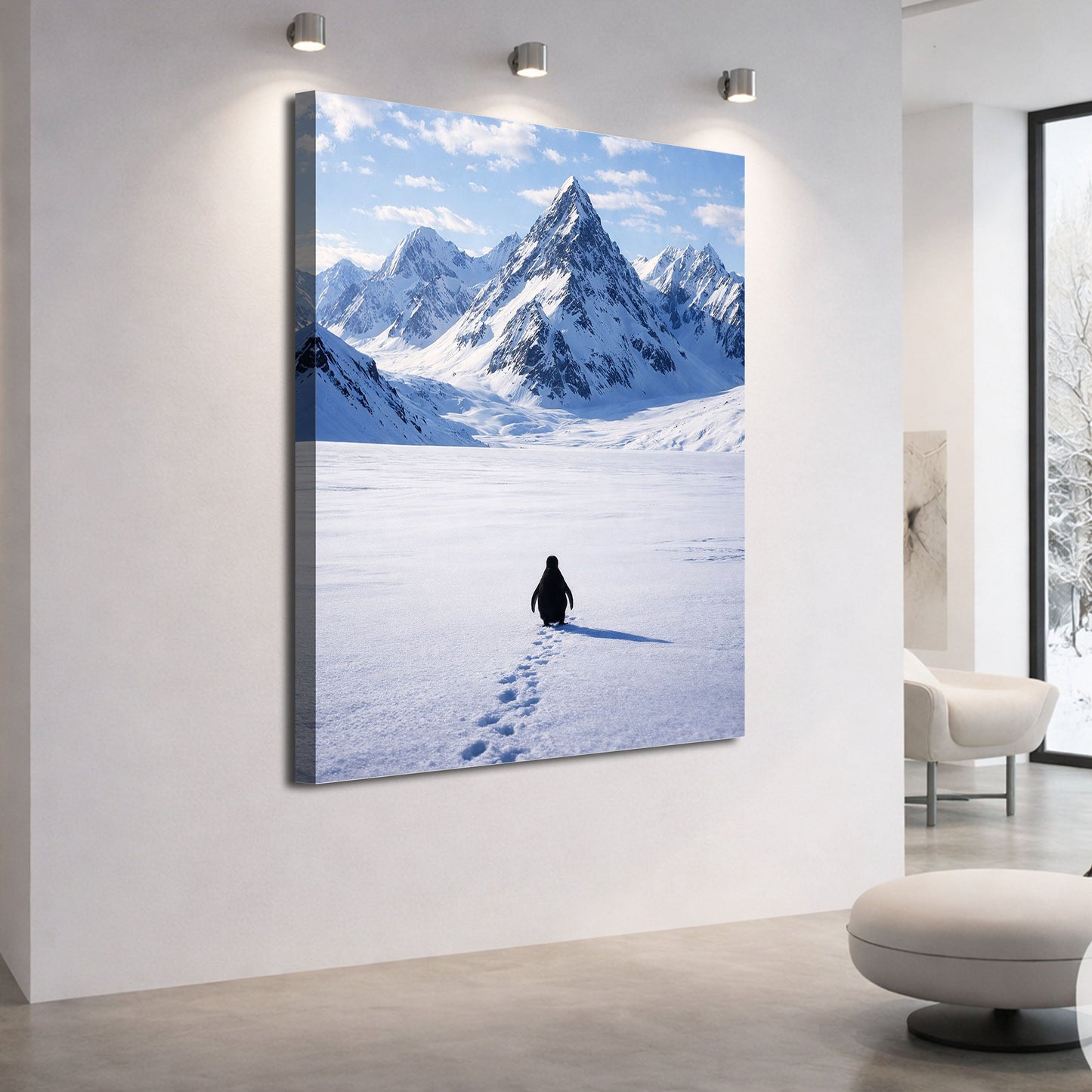 The Long Walk, Penguin Wall Art II