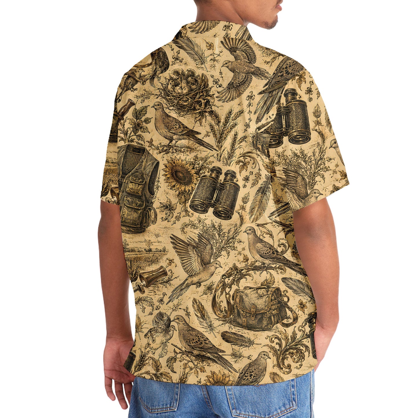 Dove Hunting Vintage Hawaiian Shirt