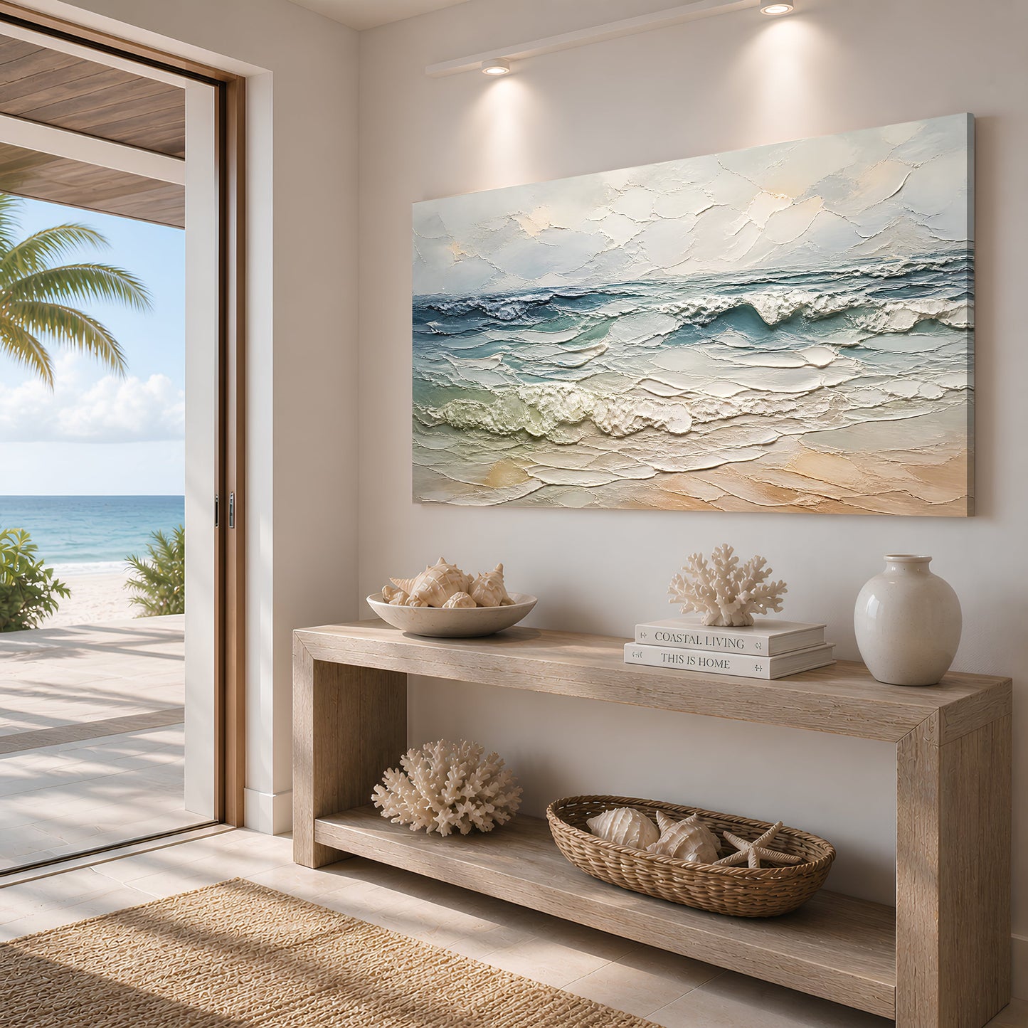 Serene Horizon Waves