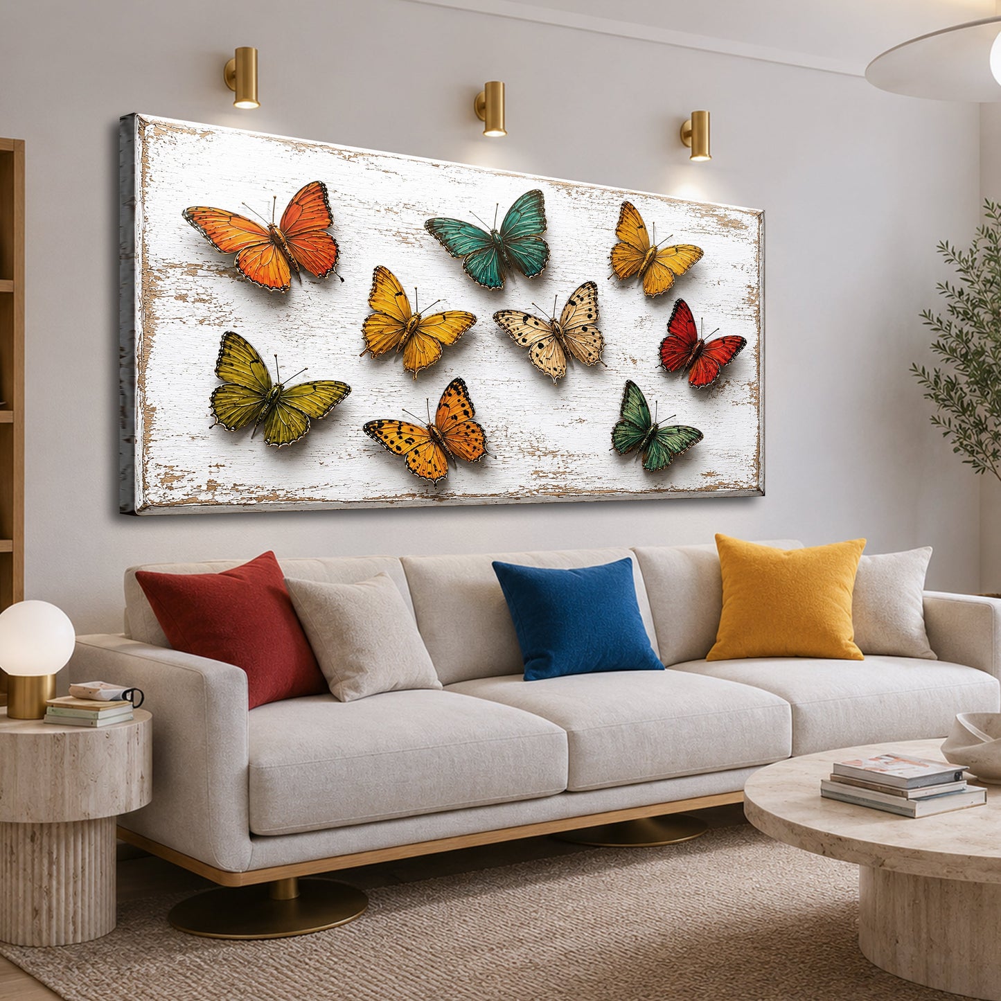 Vibrant Butterfly Parade