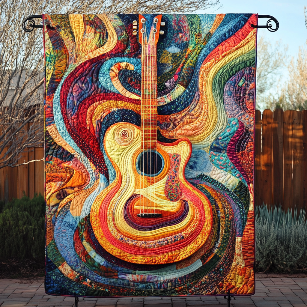Acoustic Quilted Blanket - Throw (55" x 60")