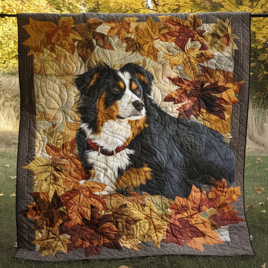 Amber Fetch Quilted Blanket - Throw (55" x 60")