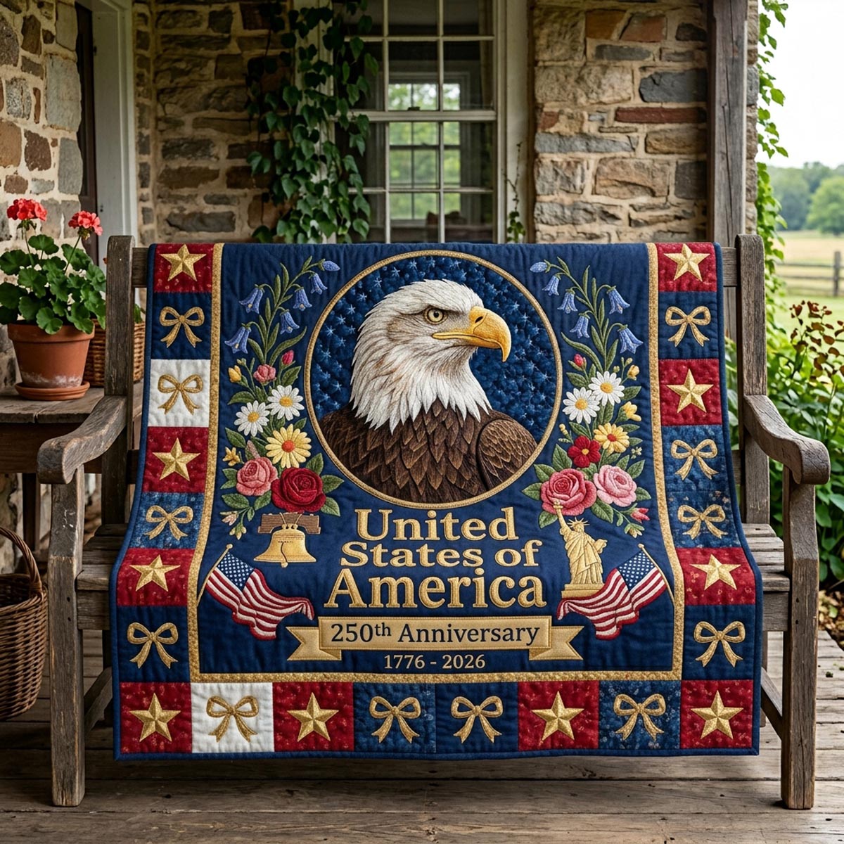 American Legacy Quilted Blanket - Baby (30" x 40") - Pack 1
