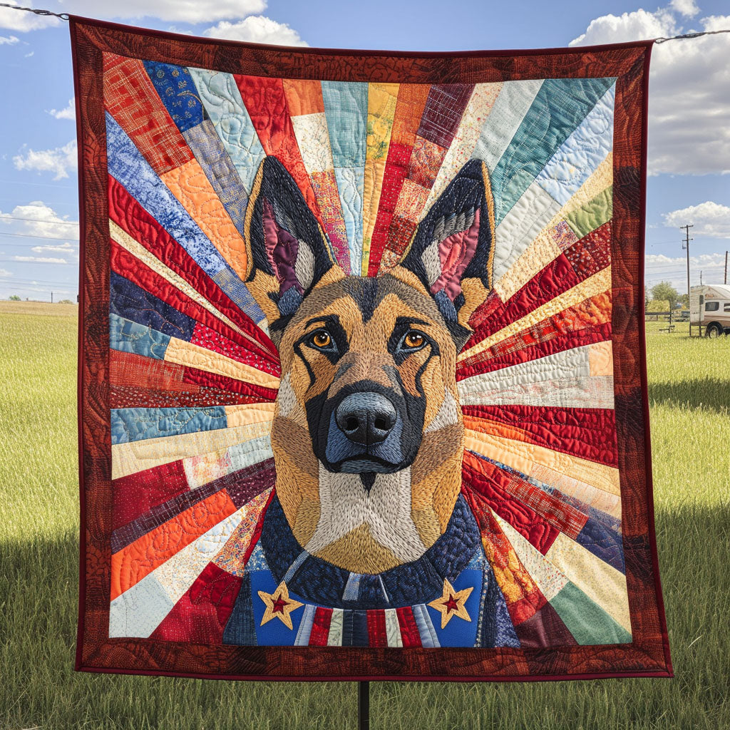American Valor Quilted Blanket - Baby (30" x 40")