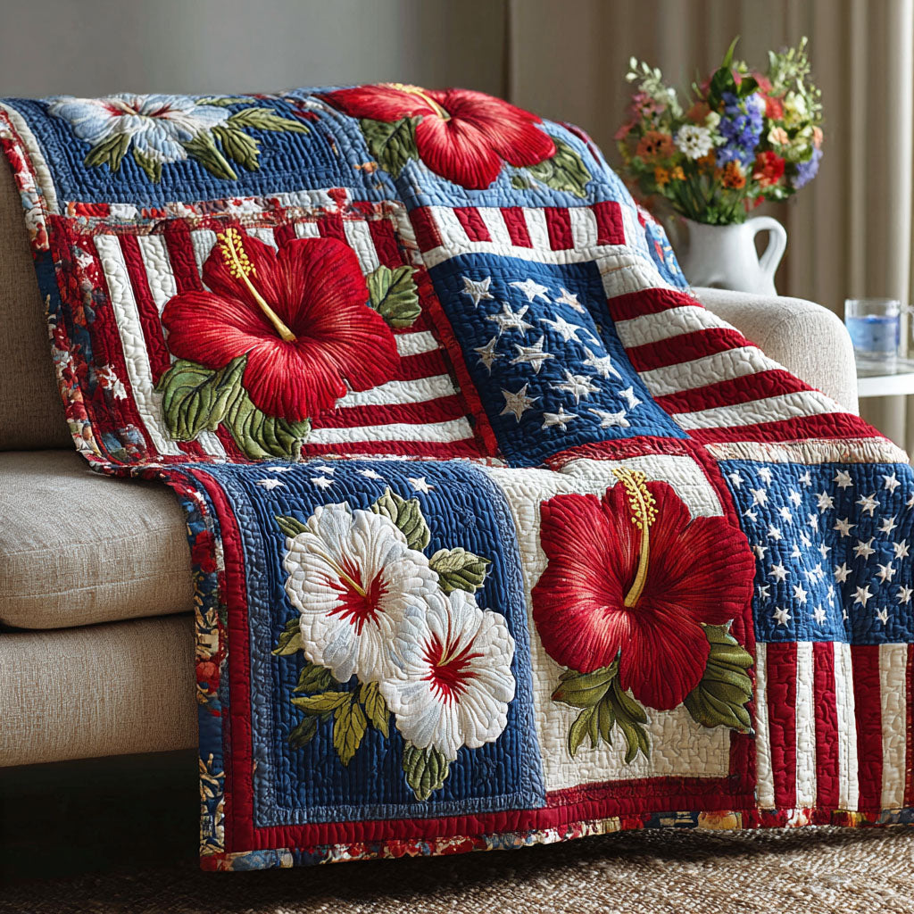 Americana Charm Quilted Blanket - Baby (30" x 40") - Pack 1