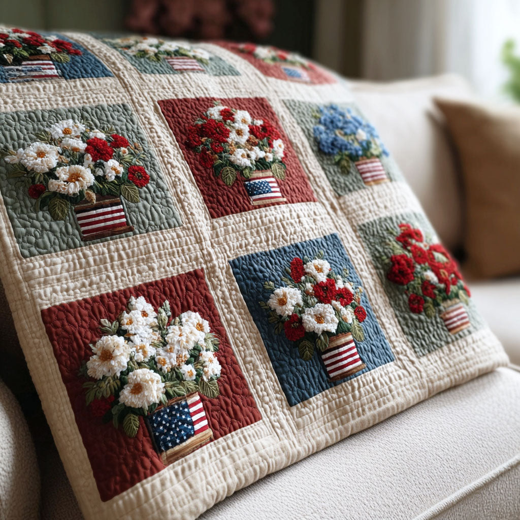 Americana Warmth Quilted Blanket - Baby (30" x 40") - Pack 1