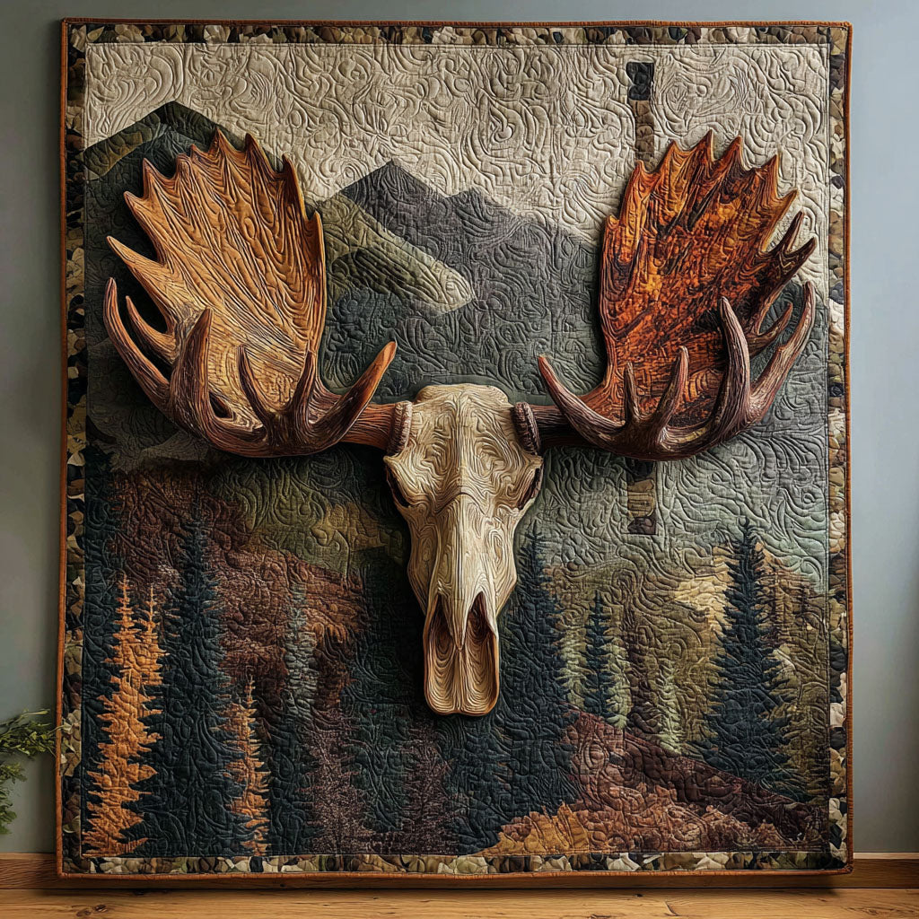 Antler Dreams Quilted Blanket - Baby (30" x 40") - Pack 1