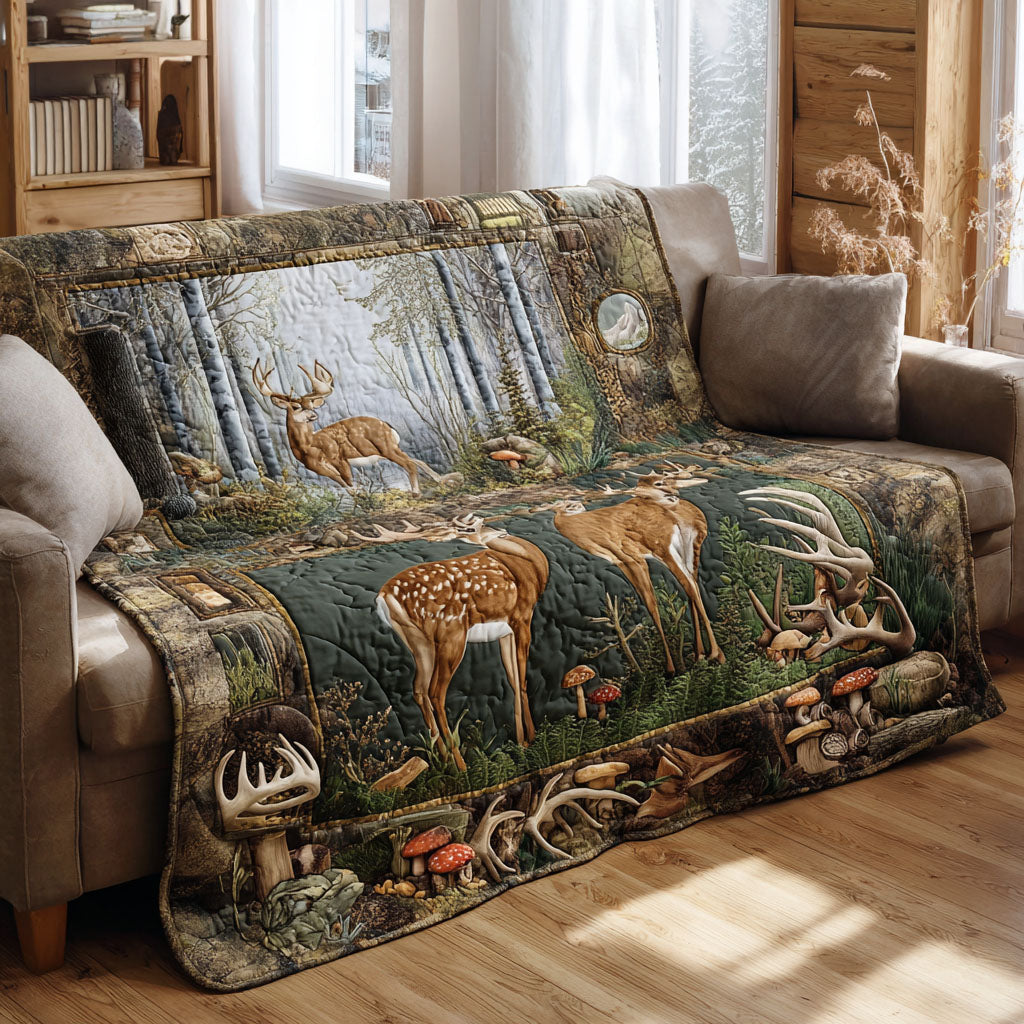 Antler Ridge Quilted Blanket - Baby (30" x 40") - Pack 1