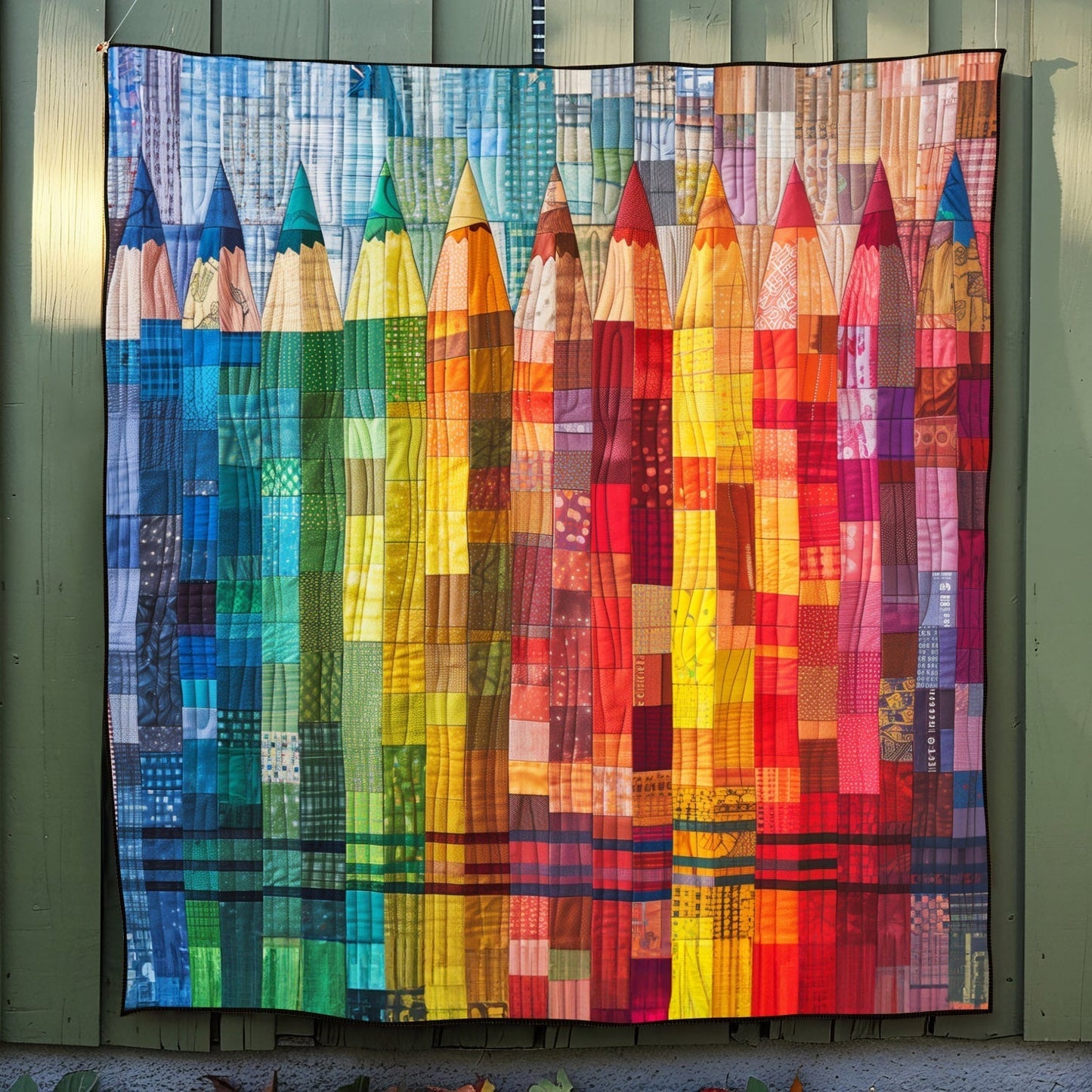 Artful Expressions Quilted Blanket - Throw (55" x 60")
