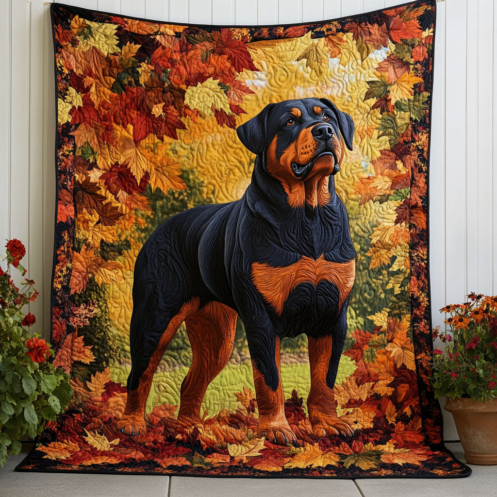 Autumn Alpha Rott Quilted Blanket - Baby (30" x 40")