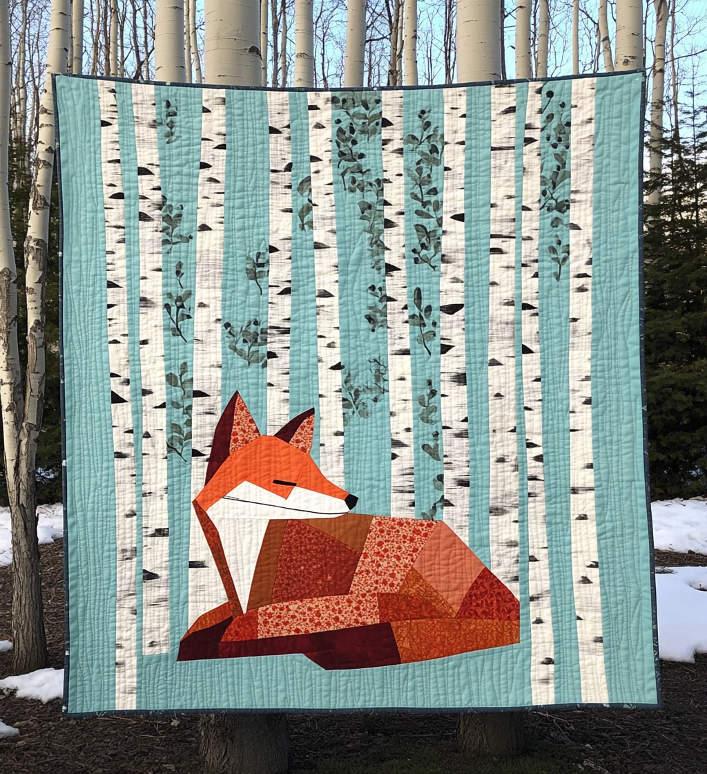 Autumn Glimmer Quilted Blanket - Throw (55" x 60")