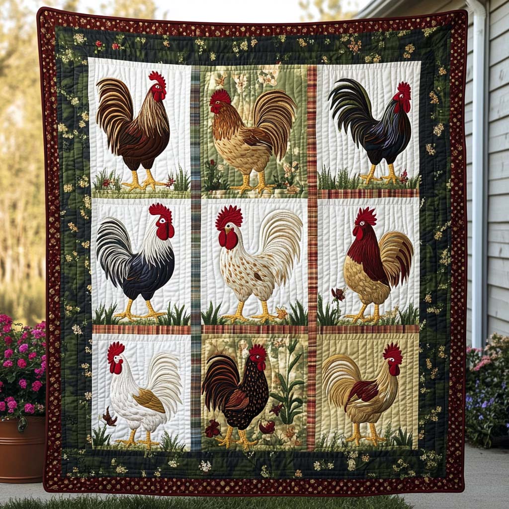 Backyard Kings Quilted Blanket - Baby (30" x 40")