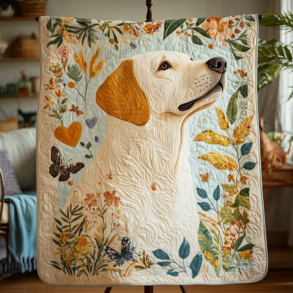 Bark Bliss Quilted Blanket - Baby (30" x 40")