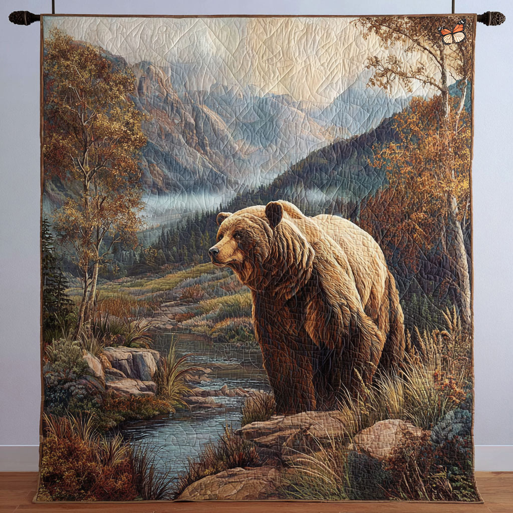 Bear Path Quilted Blanket - Baby (30" x 40") - Pack 1