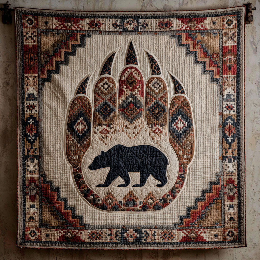 Bear Spirit Quilted Blanket - Baby (30" x 40") - Pack 1