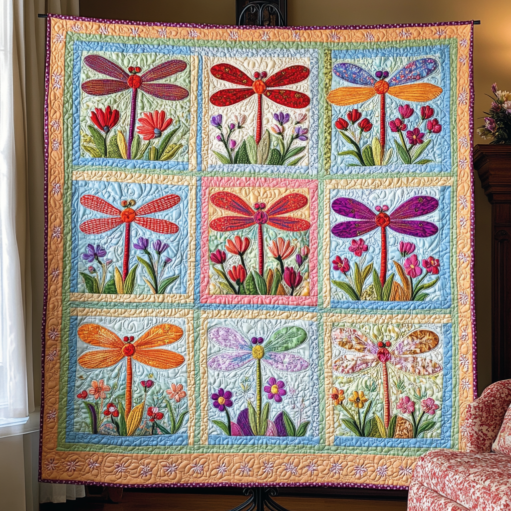 Blooming Beauty Quilted Blanket - Baby (30" x 40")