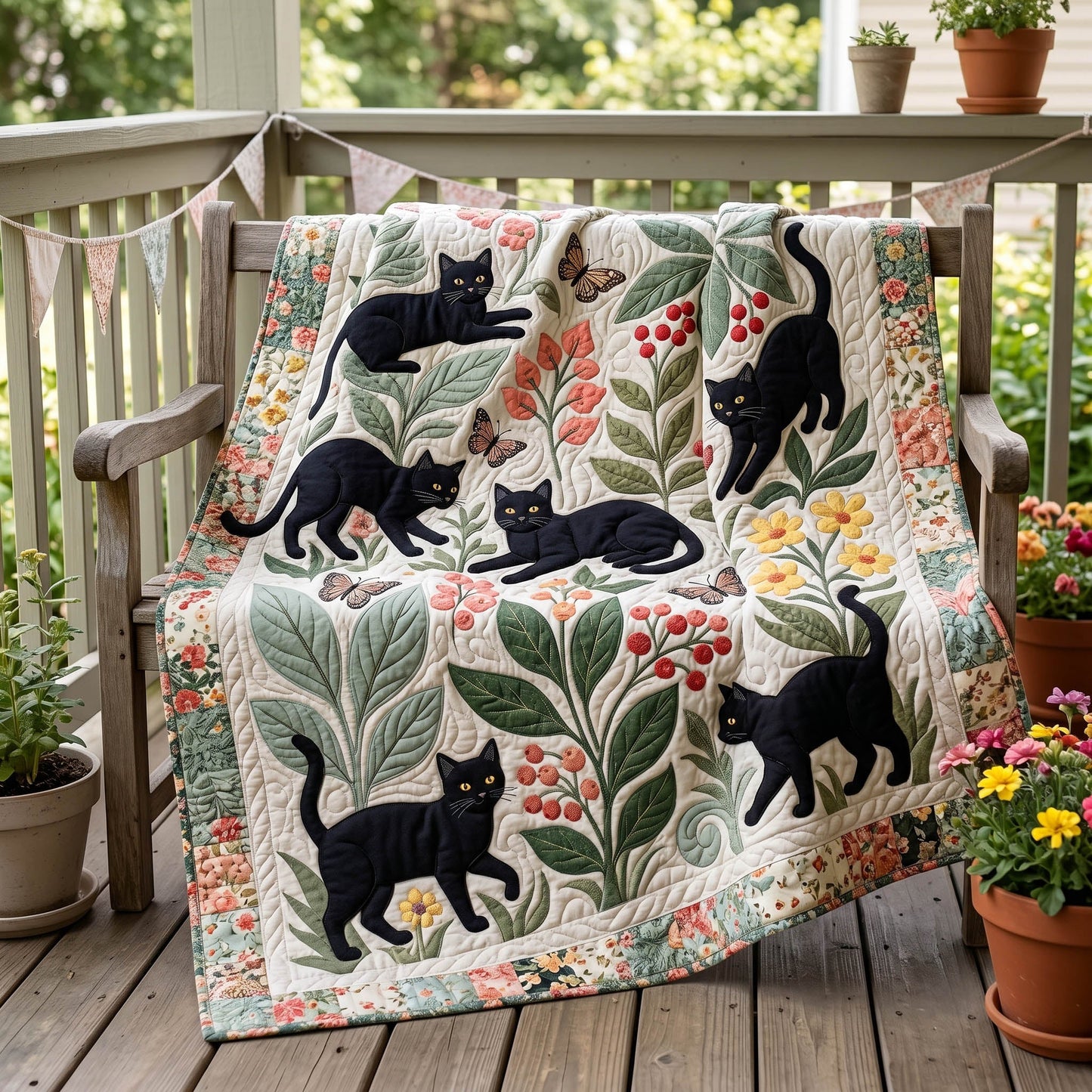Blooming Shadow Quilted Blanket - Baby (30" x 40") - Pack 1