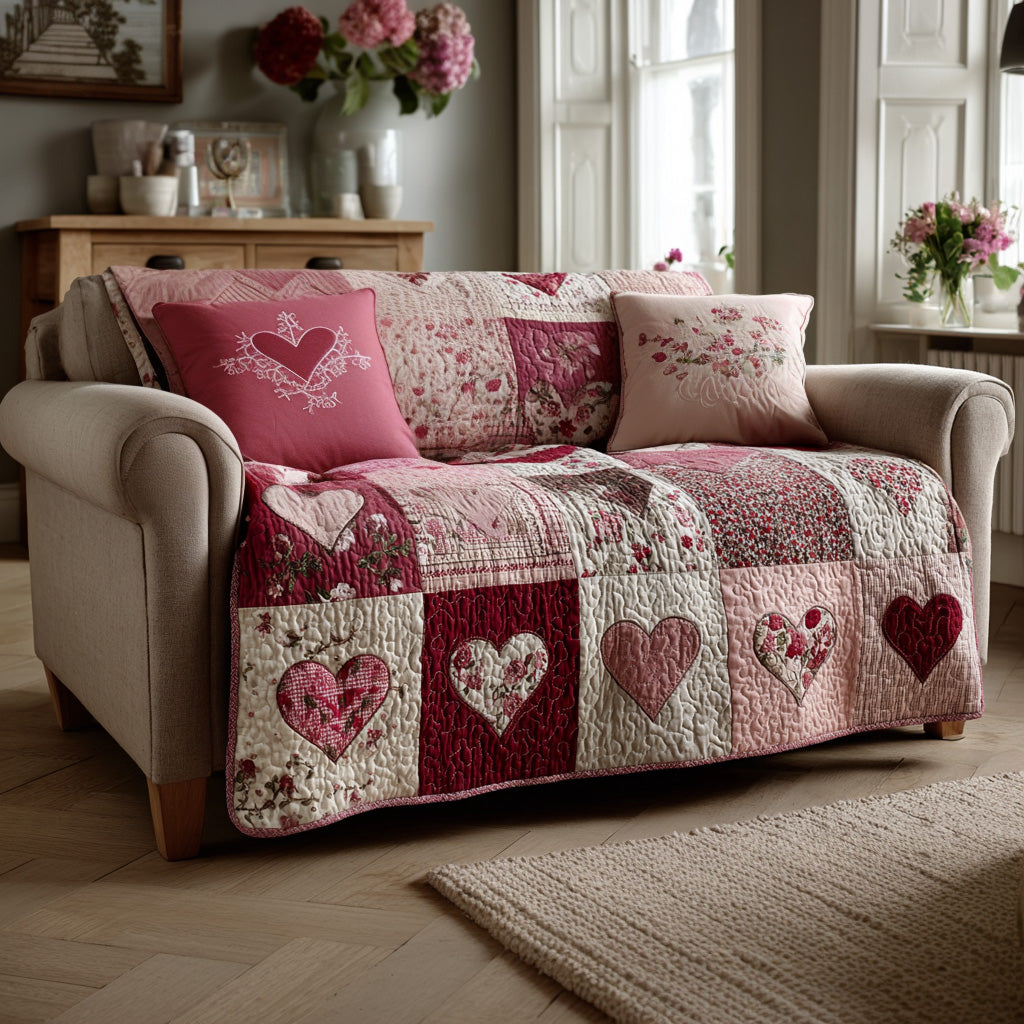 Blush Romance Quilted Blanket - Baby (30" x 40") - Pack 1