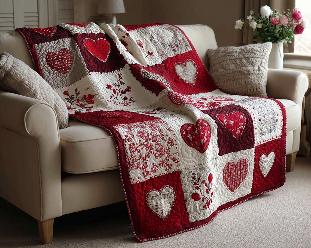 Blush and Bloom Quilted Blanket - Baby (30" x 40") - Pack 1