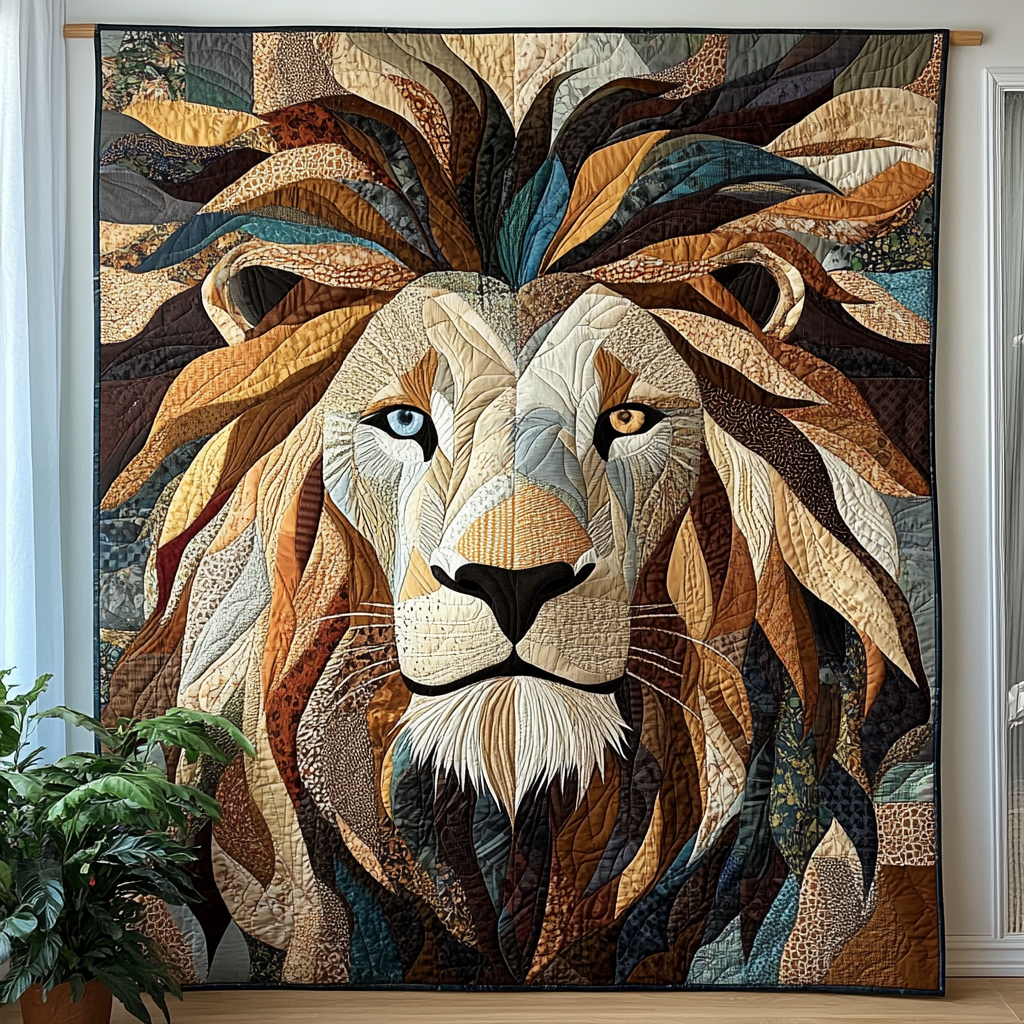 Bold And Brave Quilted Blanket - Throw (55" x 60")