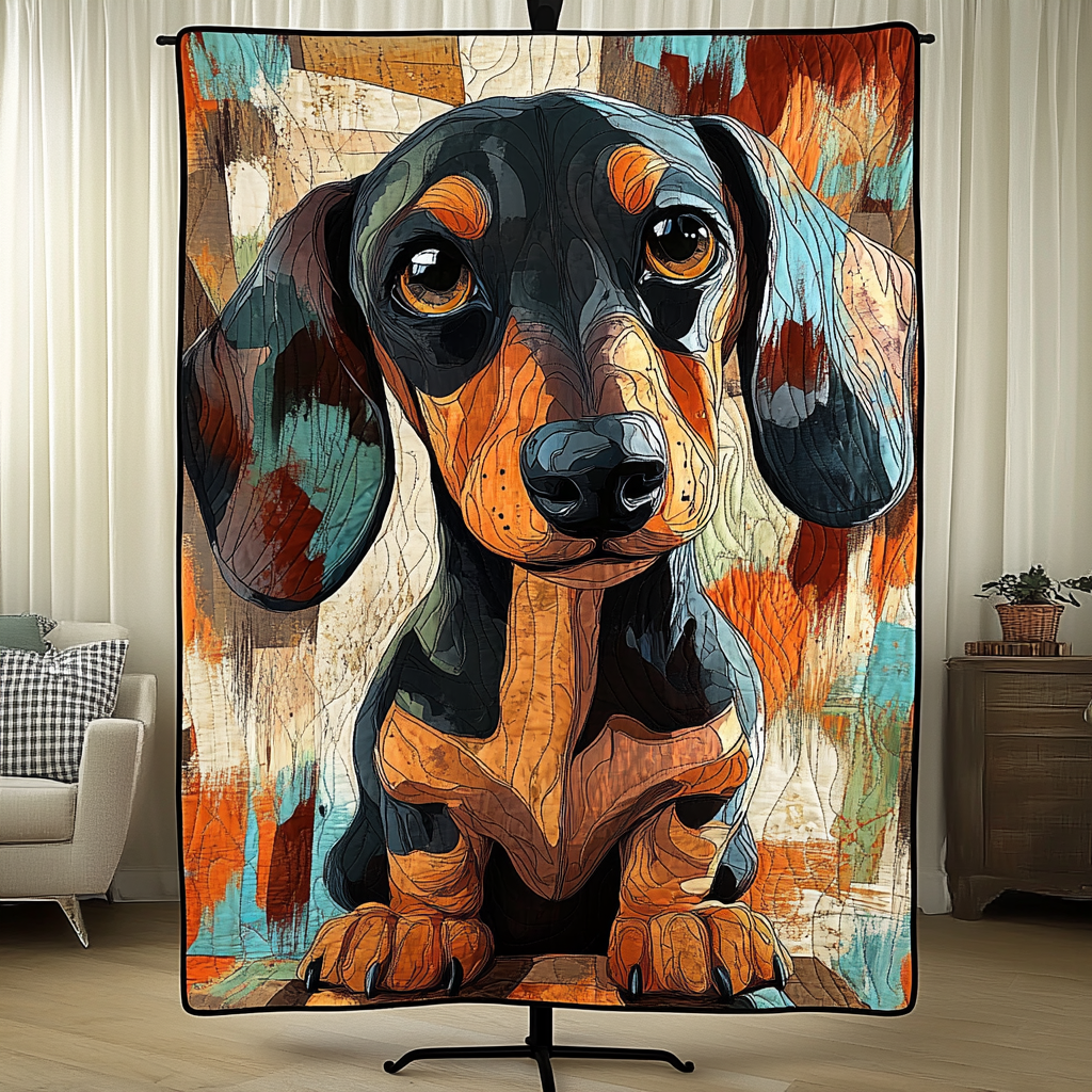 Bold Barks Quilted Blanket - Baby (30" x 40")