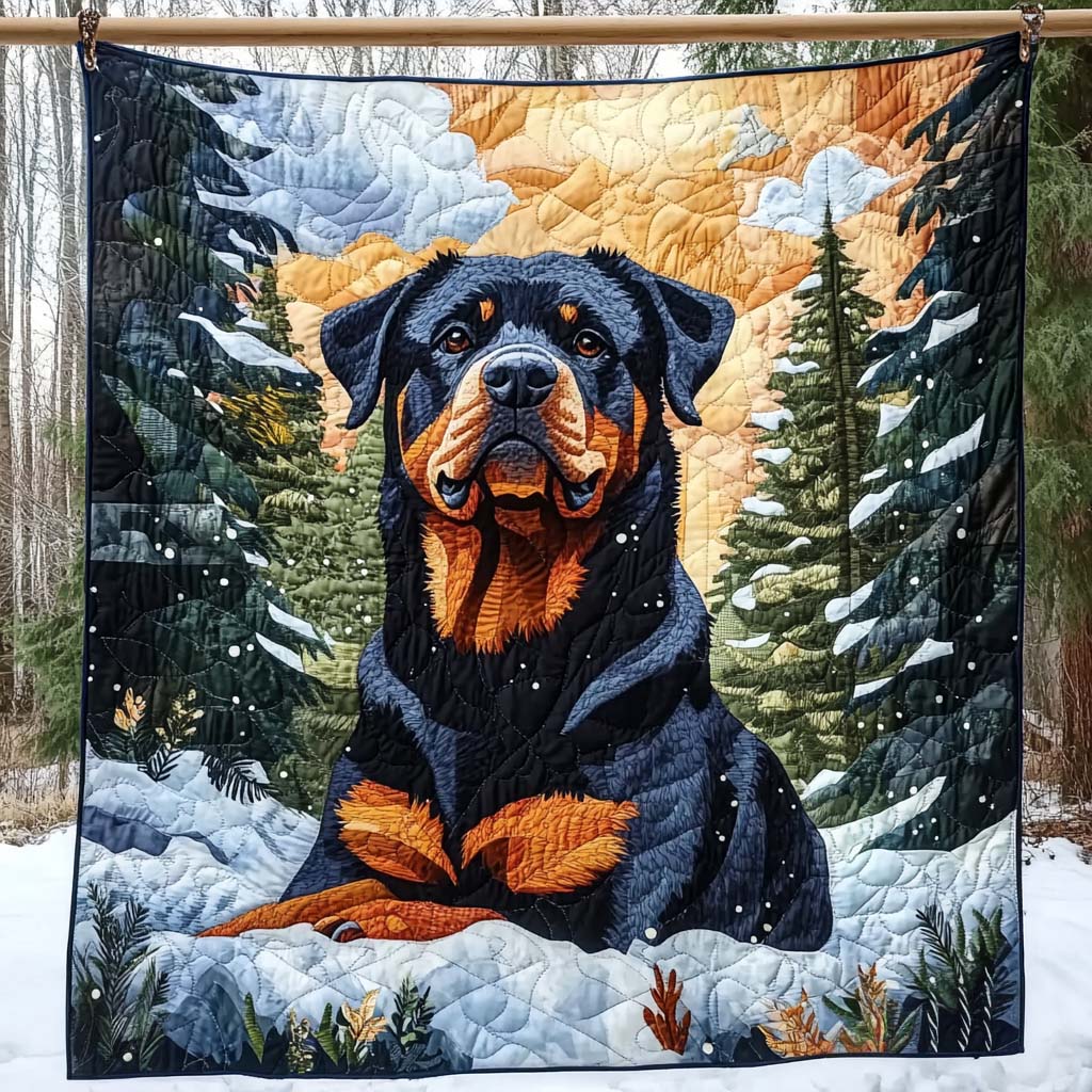 Bold Guardian Quilted Blanket - Throw (55" x 60")