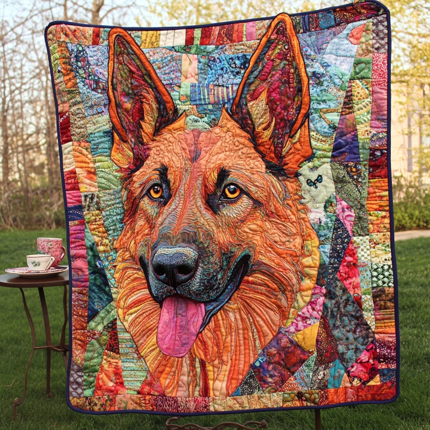 Boldheart Shepherd Quilted Blanket - Baby (30" x 40")