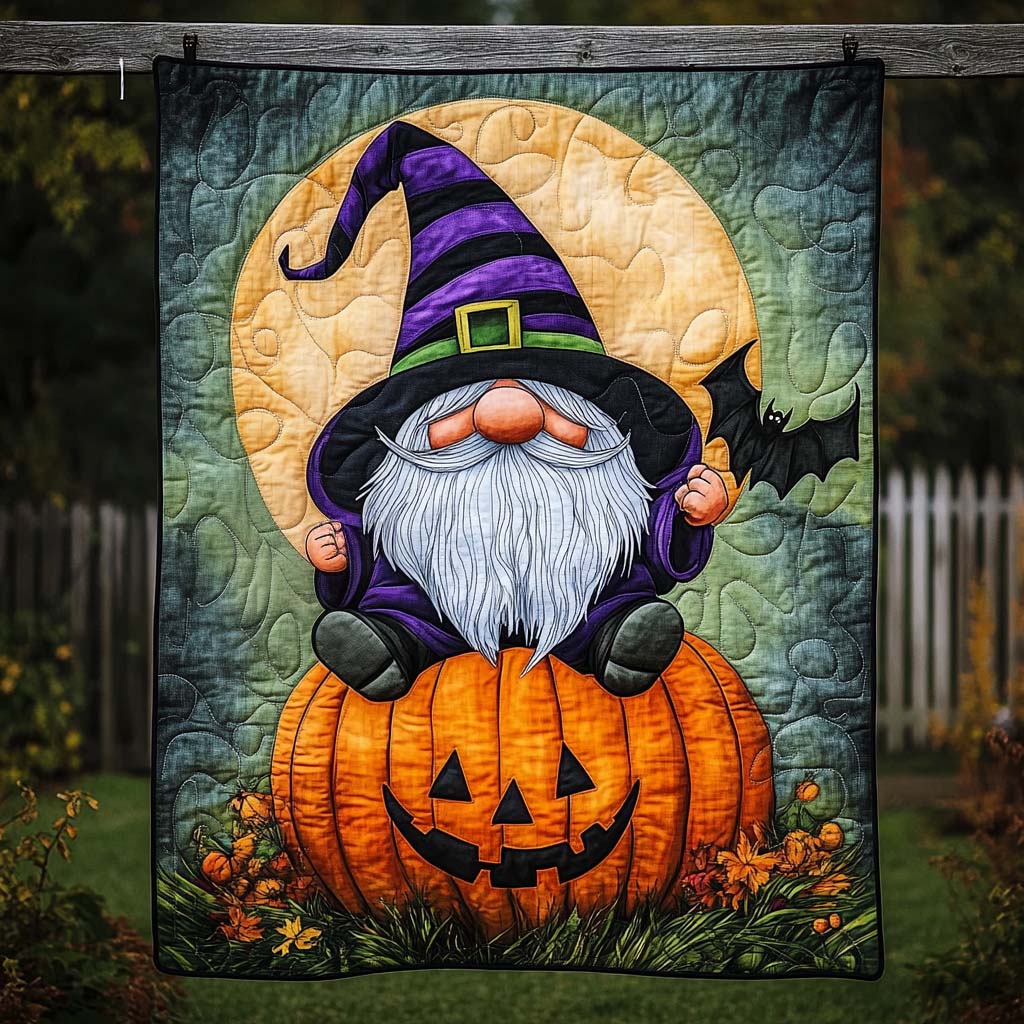 Boo Bash Quilted Blanket - Throw (55" x 60")