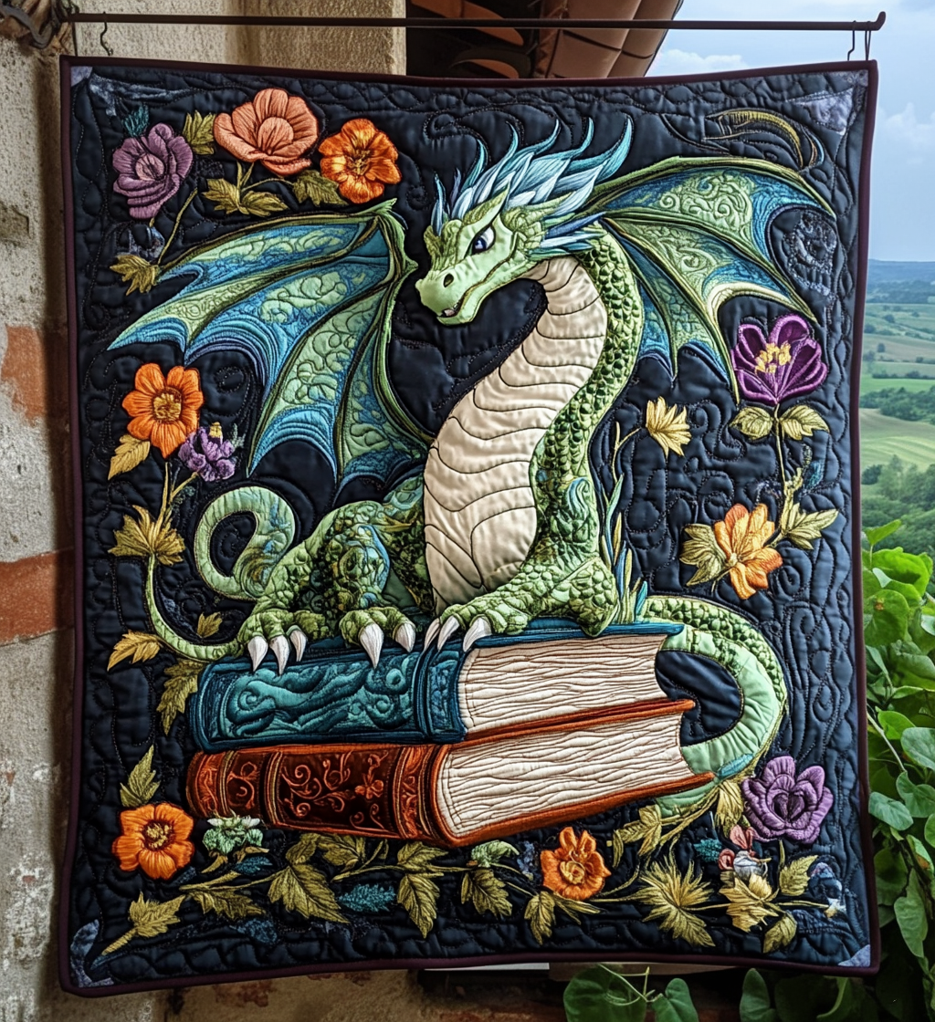Book Guardian Quilted Blanket - Throw (55" x 60")