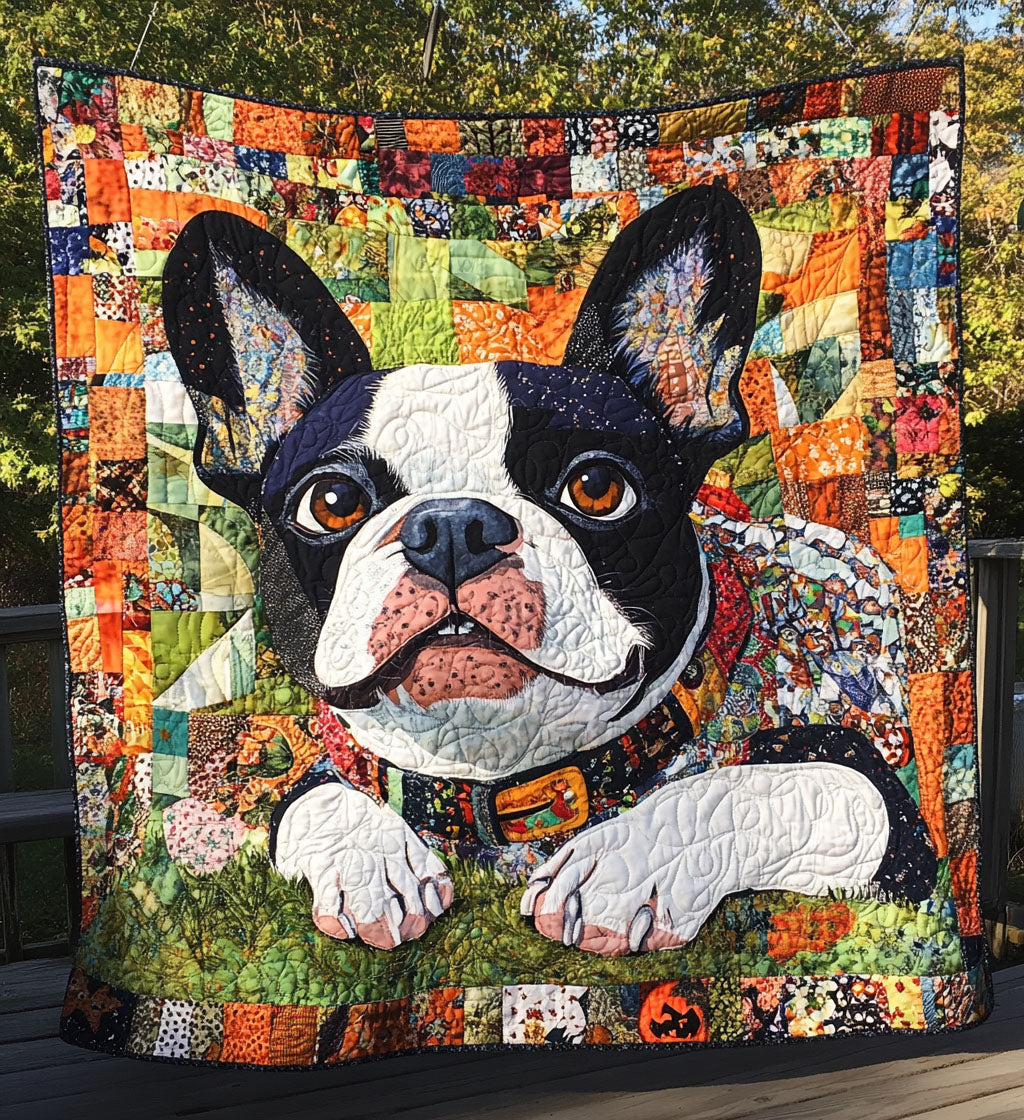 Boston Joy Quilted Blanket - Throw (55" x 60")
