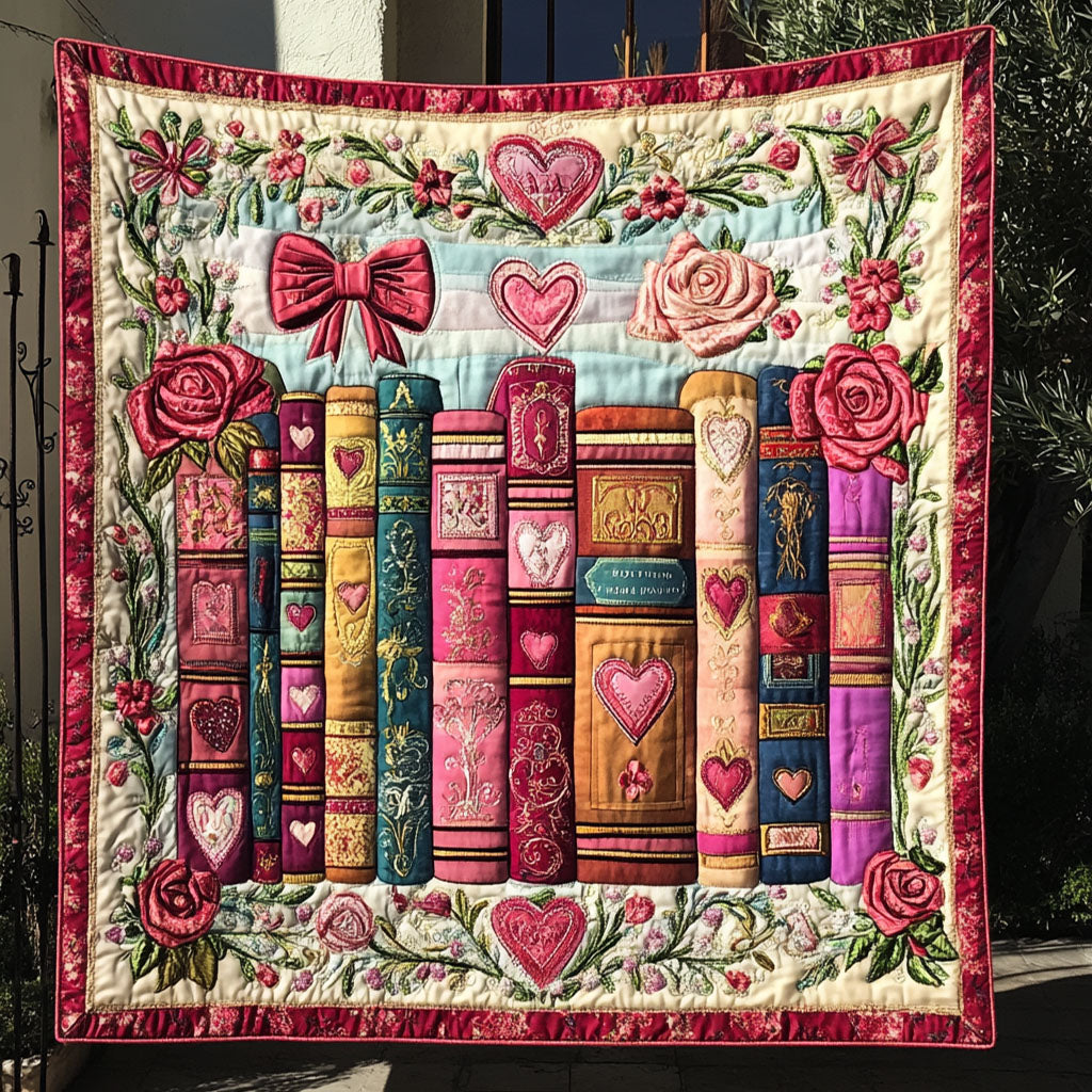 Bound by Romance Quilted Blanket - Baby (30" x 40")