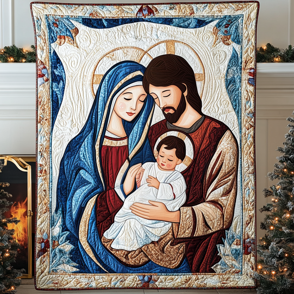 Boundless Grace Quilted Blanket - Throw (55" x 60")