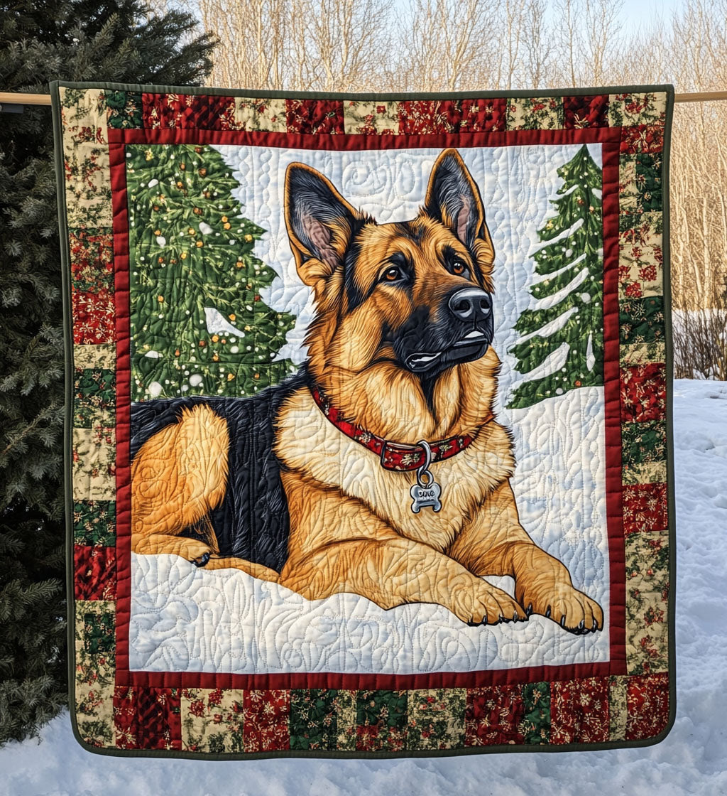 Brave Shepherd Quilted Blanket - Throw (55" x 60")