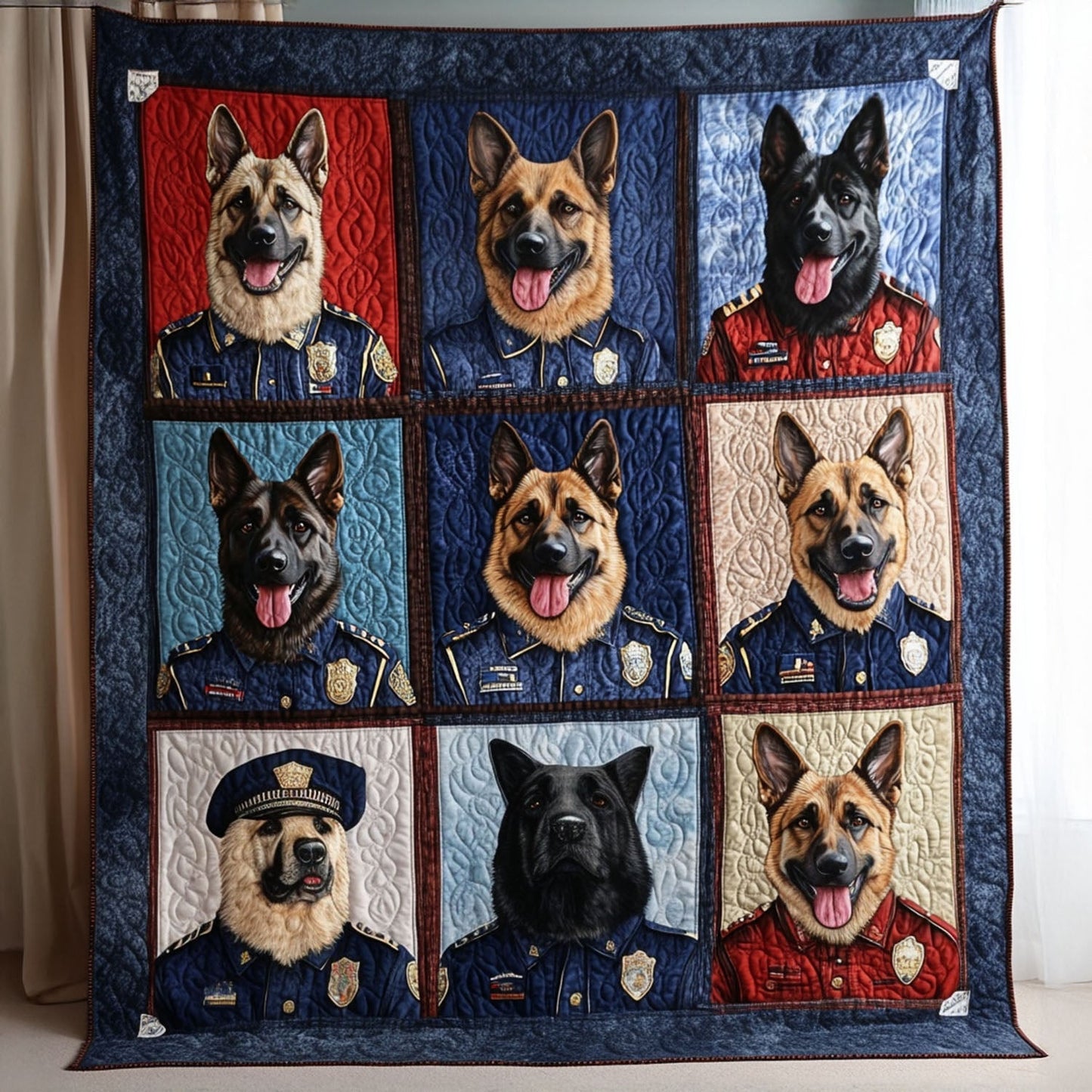 Braveheart Shepherd Quilted Blanket - Baby (30" x 40")