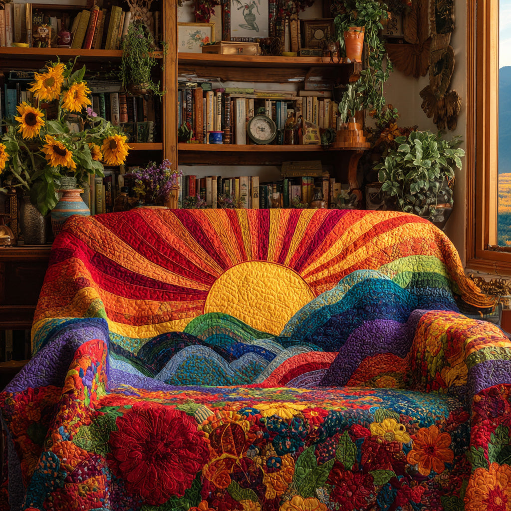 Bright Peaks Quilted Blanket - Baby (30" x 40") - Pack 1