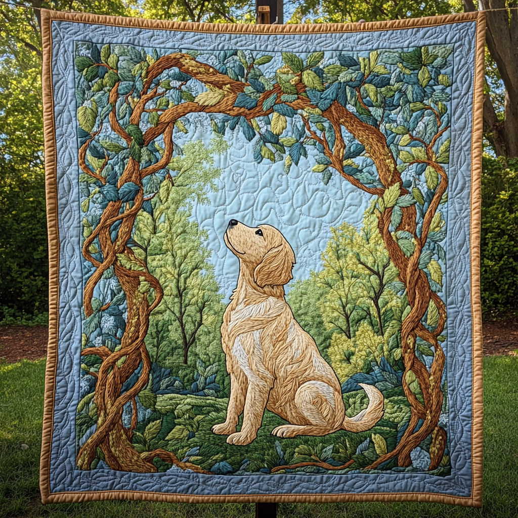 Bright Spirit Quilted Blanket - Throw (55" x 60")