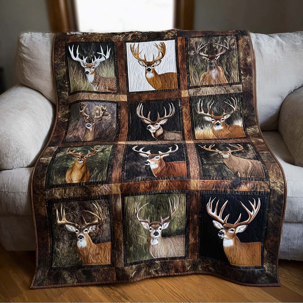 Buck Family Quilted Blanket - Baby (30" x 40") - Pack 1