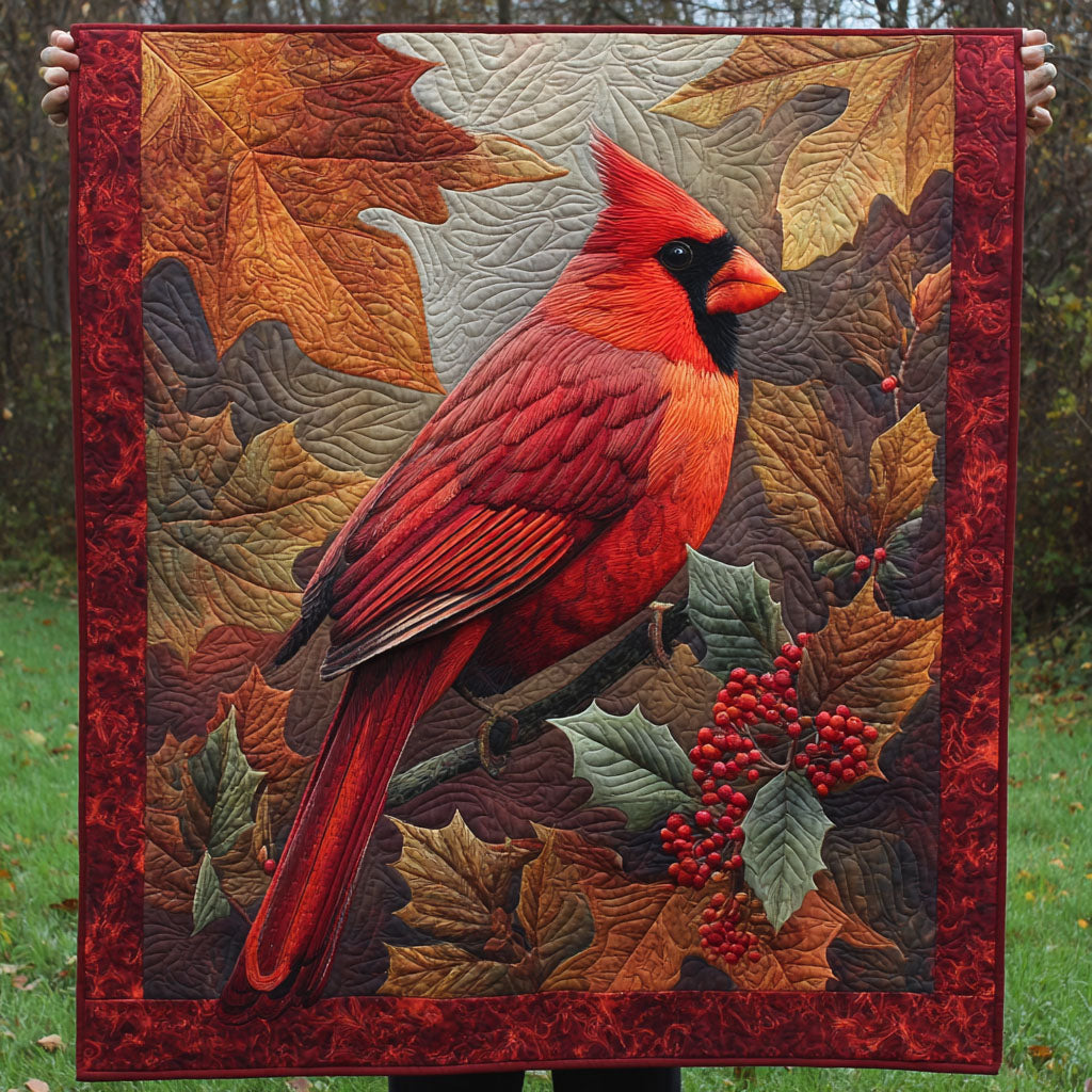 Cardinal Blessing Quilted Blanket - Baby (30" x 40") - Pack 1