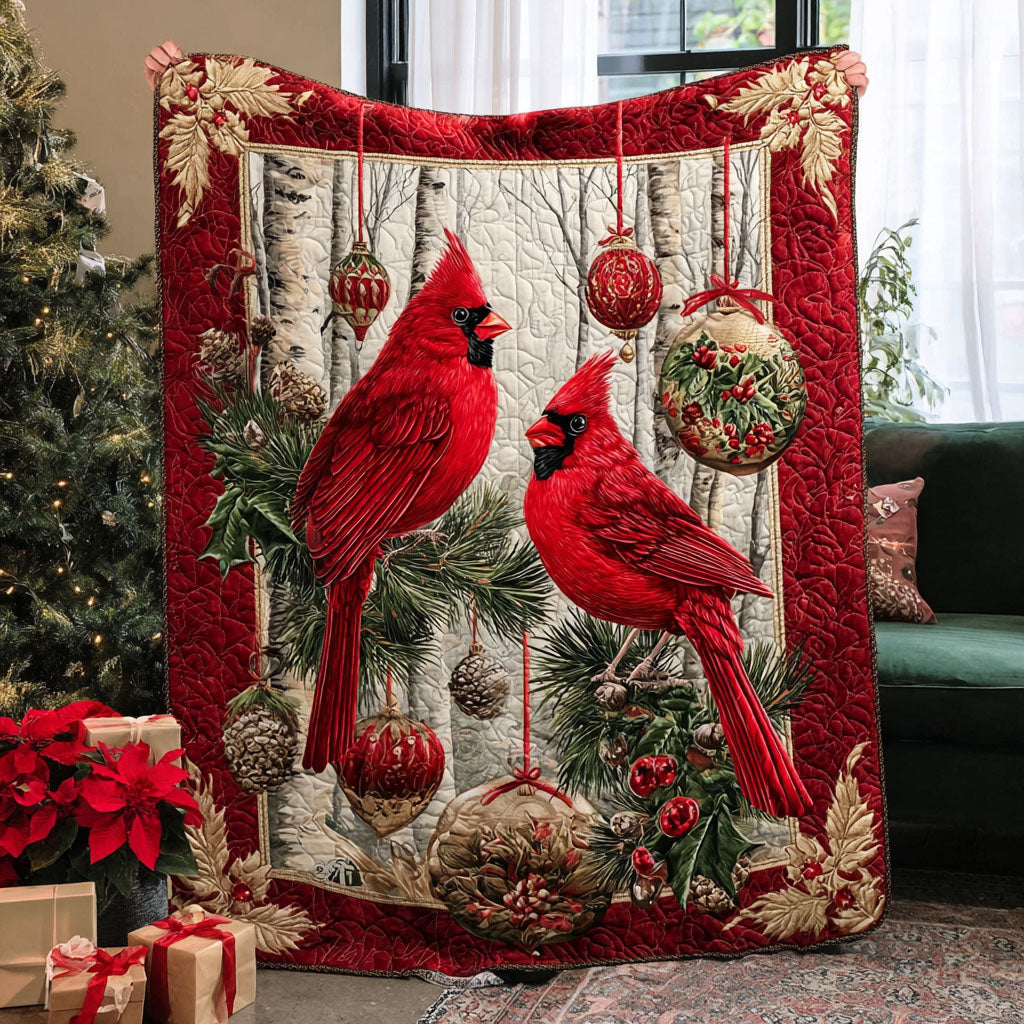 Cardinal Grace Quilted Blanket - Baby (30" x 40") - Pack 1