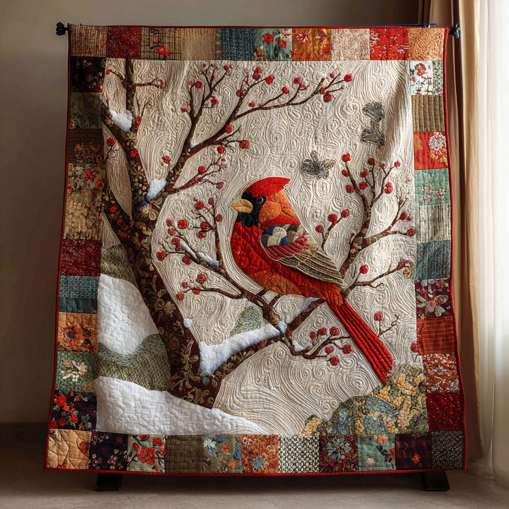 Cardinal Meadow Quilted Blanket - Baby (30" x 40") - Pack 1