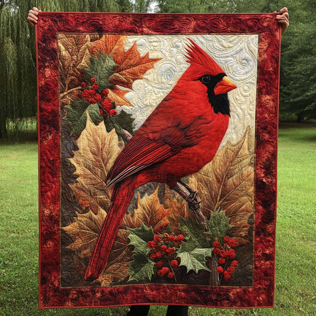 Cardinal Whisper Quilted Blanket - Baby (30" x 40") - Pack 1