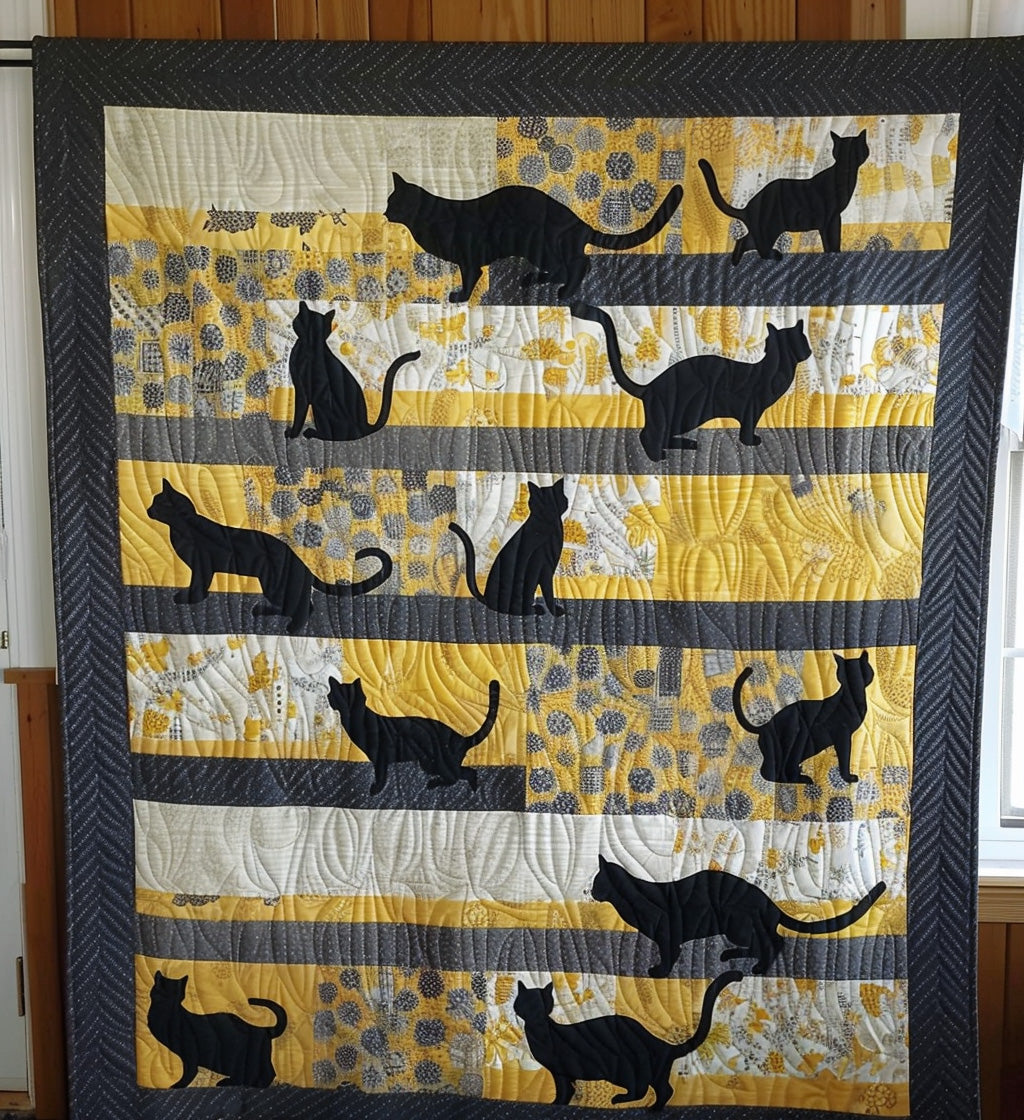 Cat's Cradle Quilted Blanket - Throw (55" x 60")