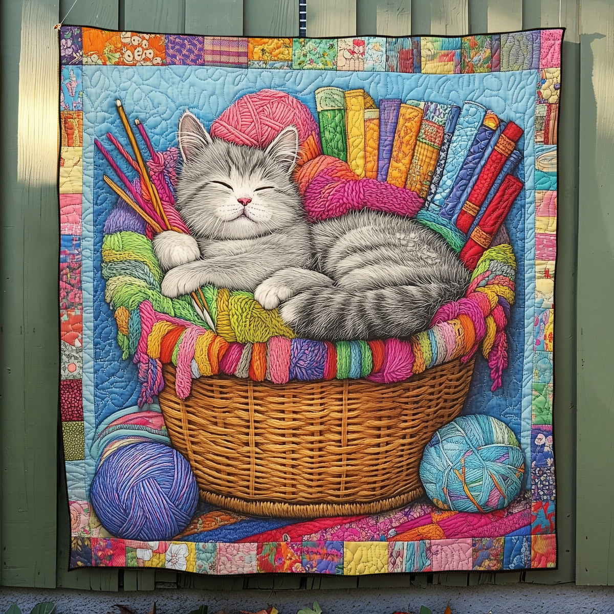 Catnap Comfort Quilted Blanket - Throw (55" x 60")