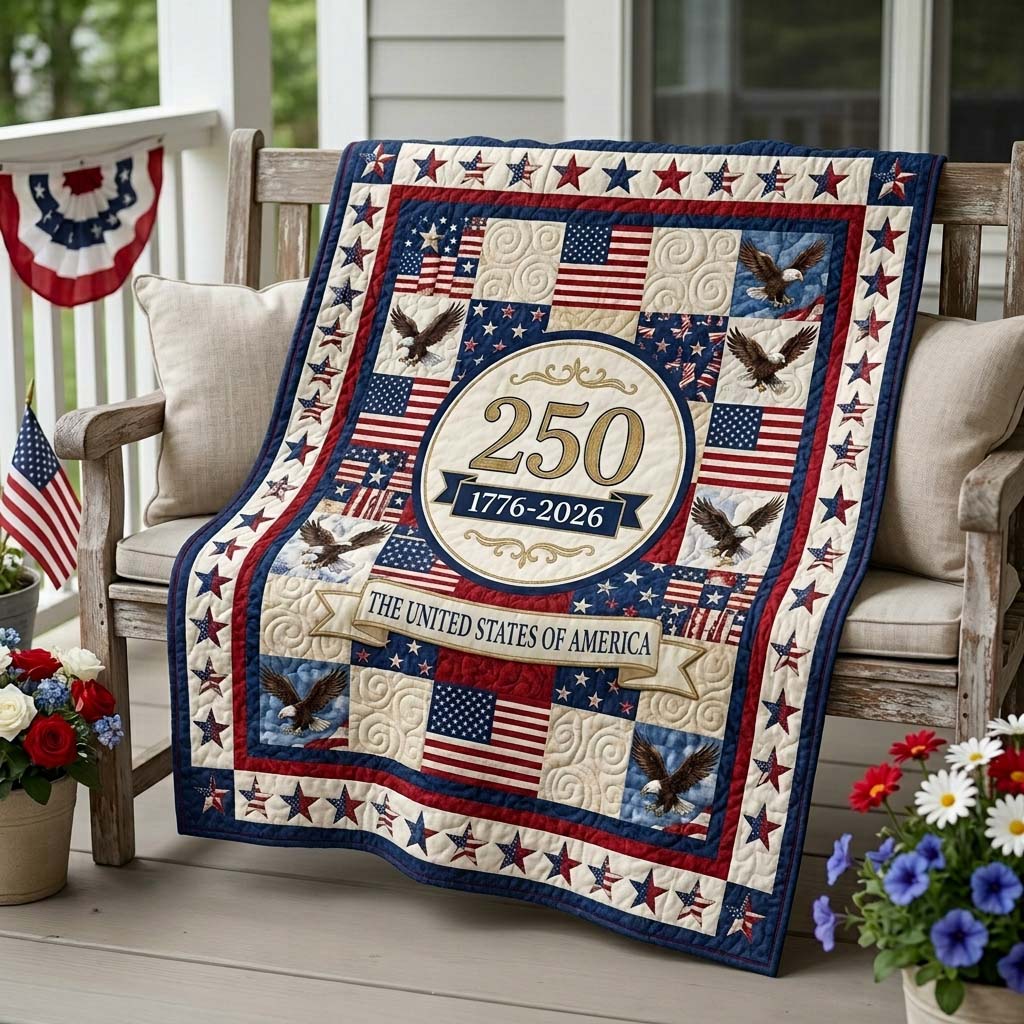 Centennial Heritage Quilted Blanket - Baby (30" x 40") - Pack 1