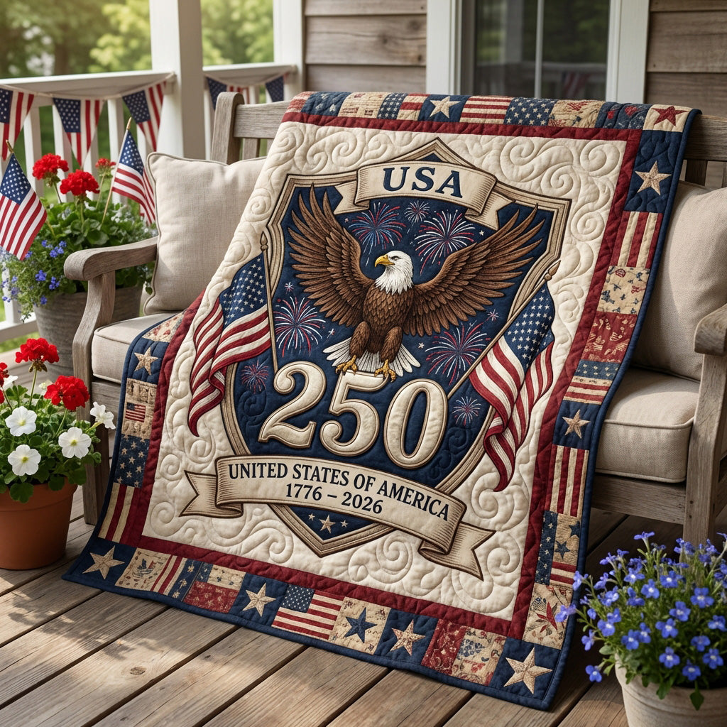 Classic Liberty Quilted Blanket - Baby (30" x 40") - Pack 1